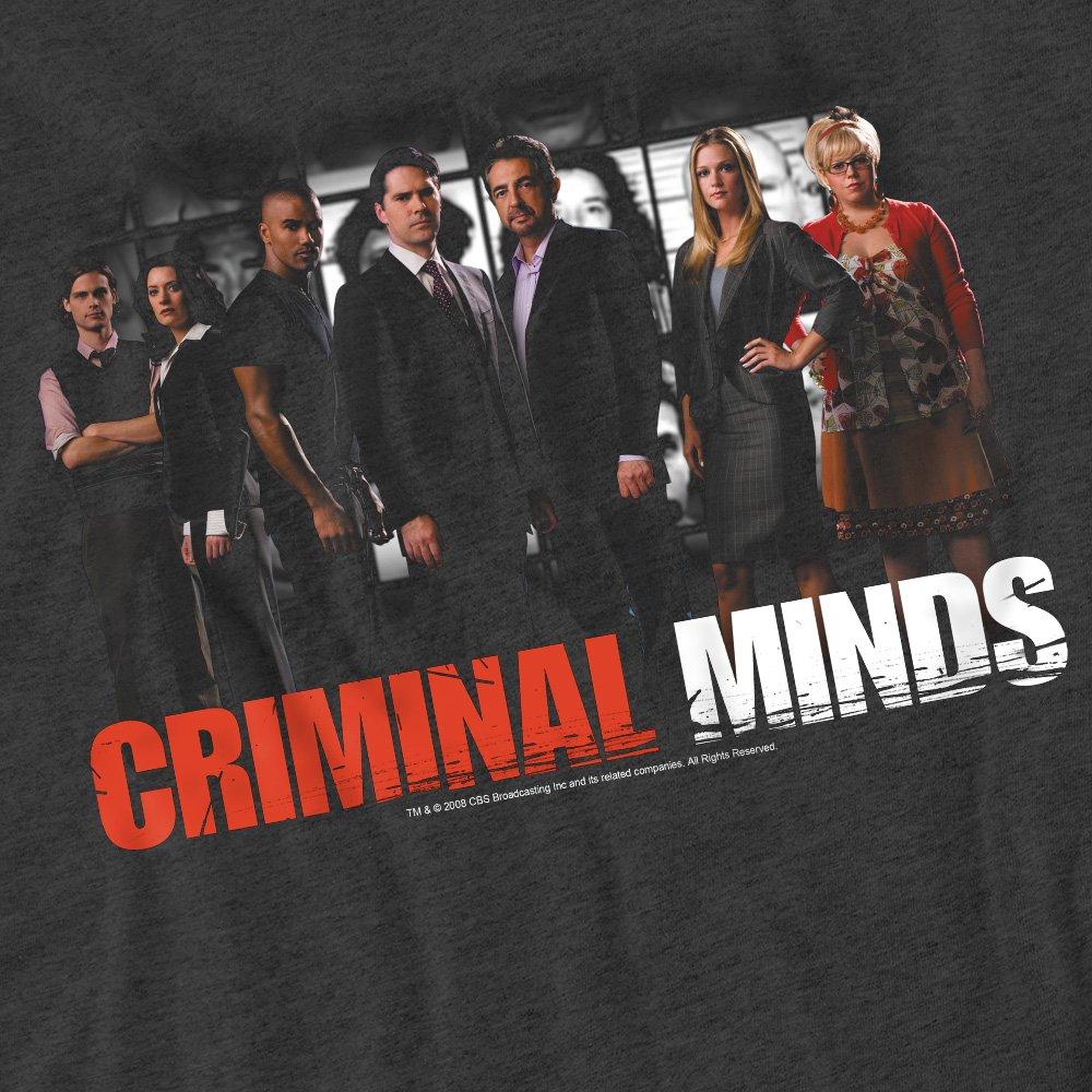Charcoal - Other - Criminal Minds The Brain Trust T-Shirt Charcoal - 2