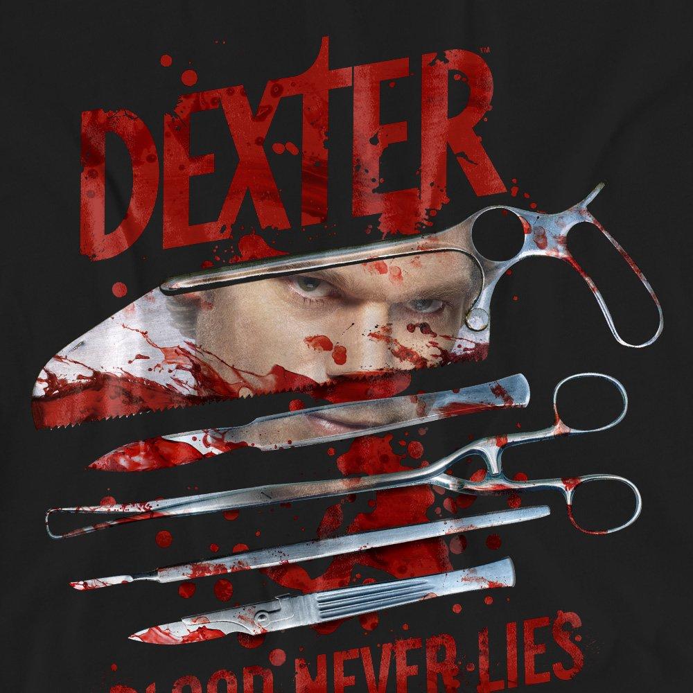 Black - Other - Dexter Blood Never Lies Ladies T Shirt Black - 2
