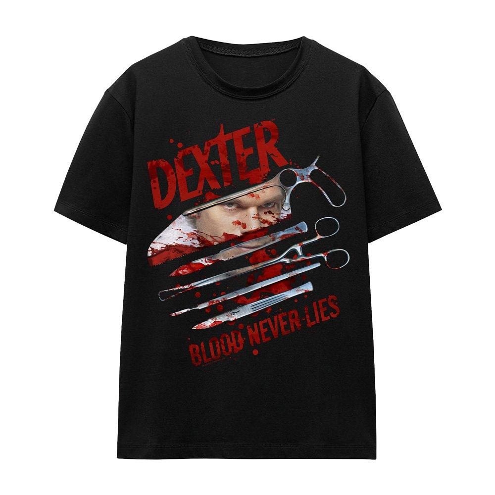 Black - Other - Dexter Blood Never Lies Ladies T Shirt Black - 4