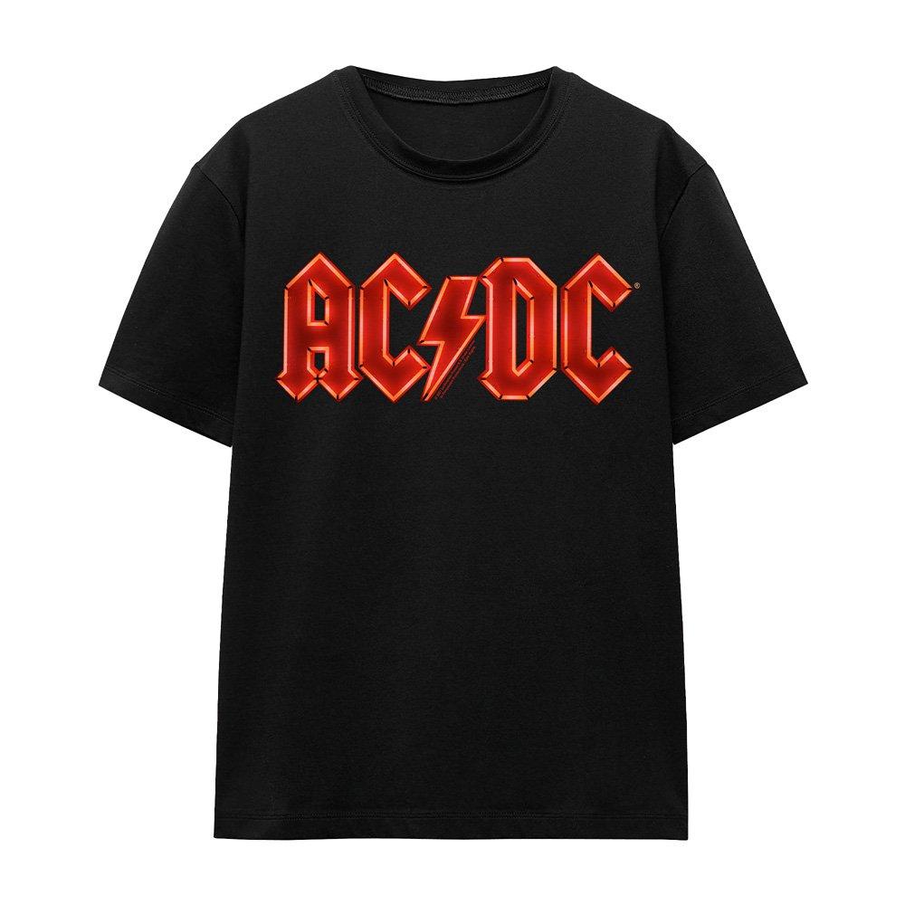 Black - ACDC - AC DC Pwr Up Logo T-Shirt Black - 4