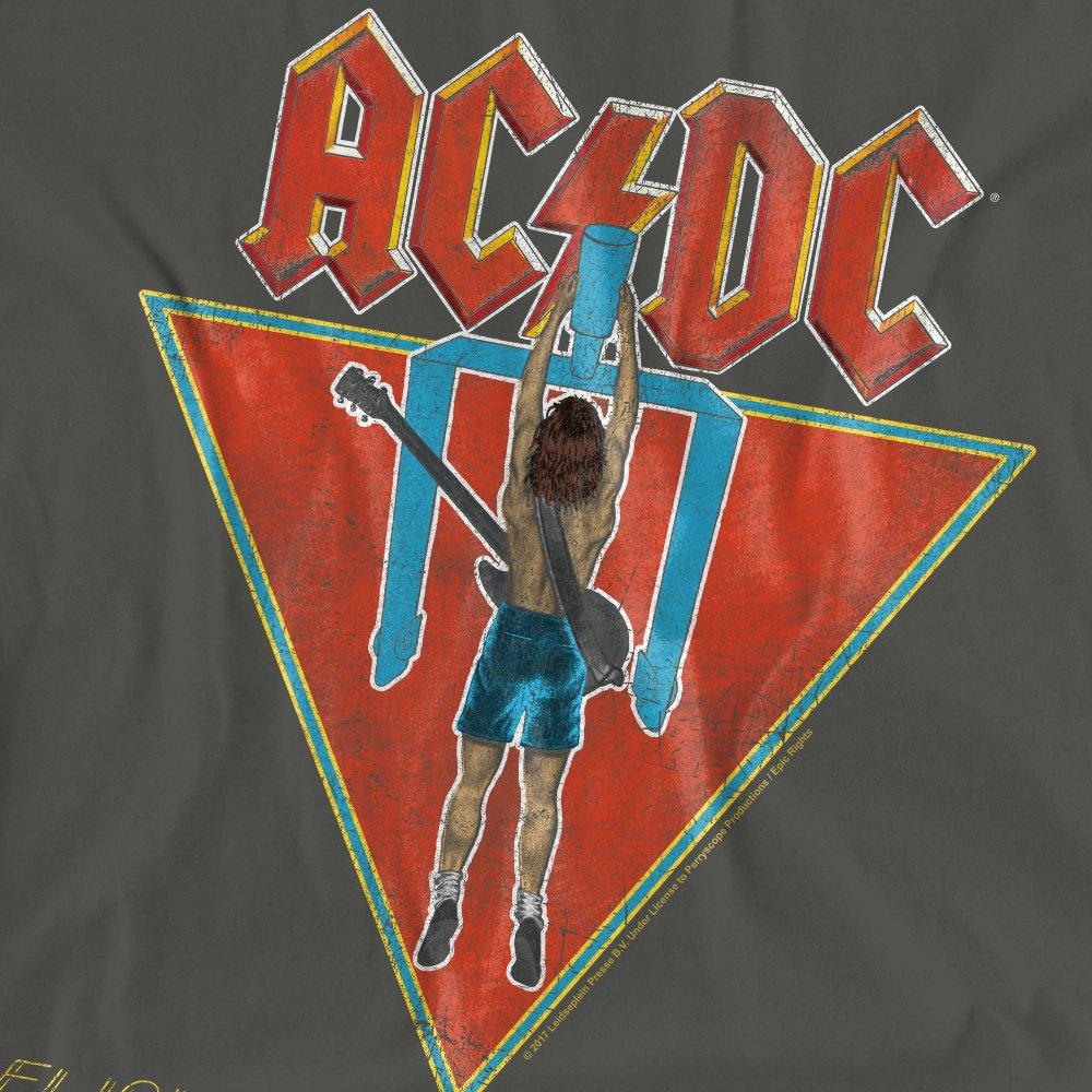Charcoal - ACDC - Flick Of The Switch T-Shirt Charcoal - 2
