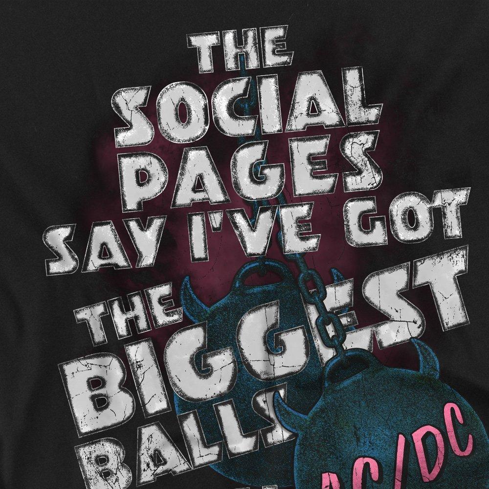 Black - ACDC - AC DC Big Balls Unisex T Shirt Black - 2