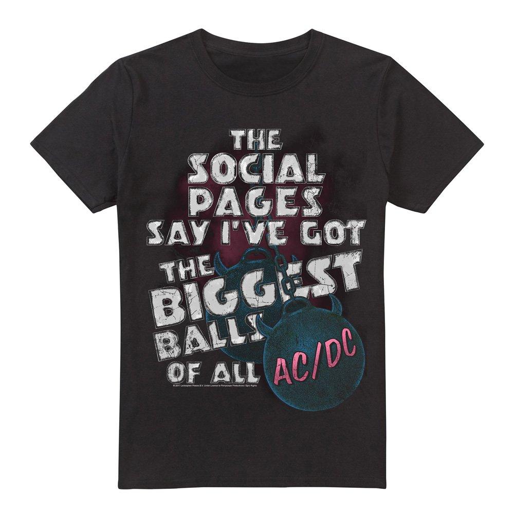 Black - ACDC - AC DC Big Balls Unisex T Shirt Black - 4