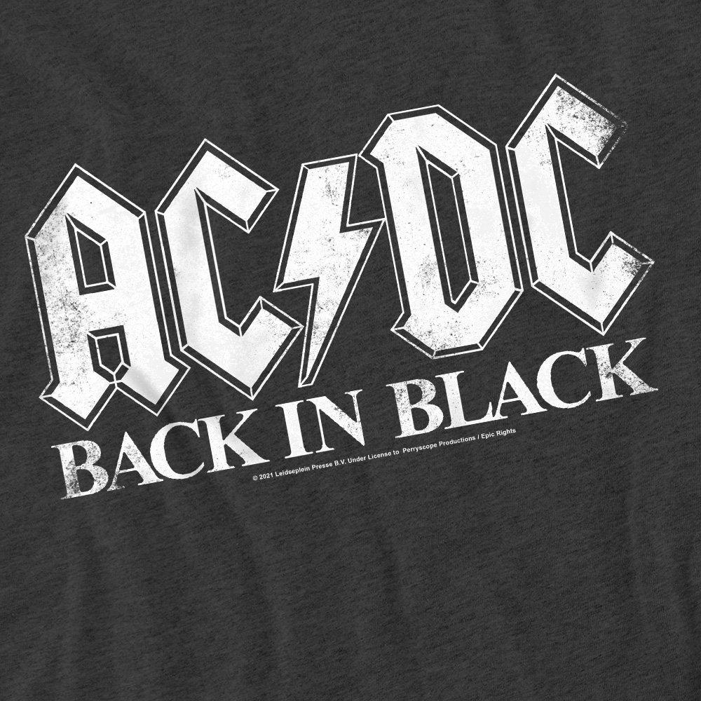 Charcoal - ACDC - AC DC Back In  Charcoal T-Shirt Charcoal - 2