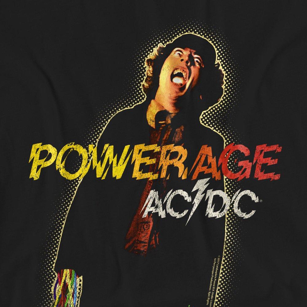 Black - ACDC - AC DC Powerage Ladies T Shirt Black - 2