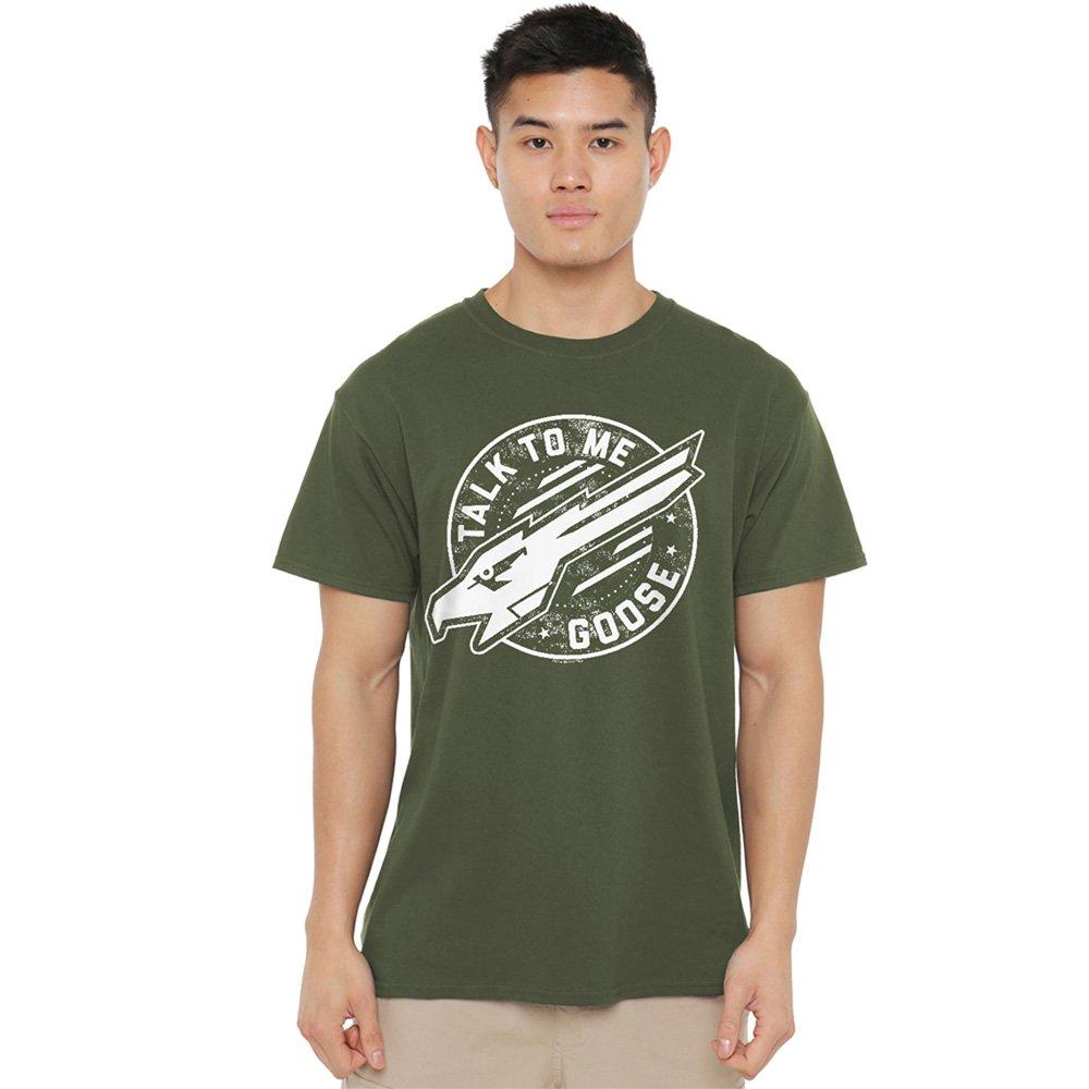 Green - Top Gun - Top Gun Talk To Me Goose T Shirt Military Green - 1