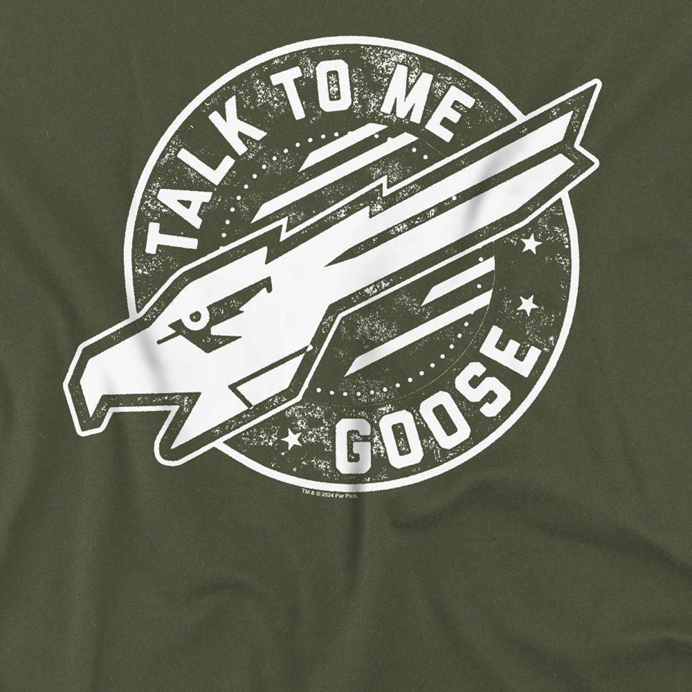 Green - Top Gun - Top Gun Talk To Me Goose T Shirt Military Green - 2