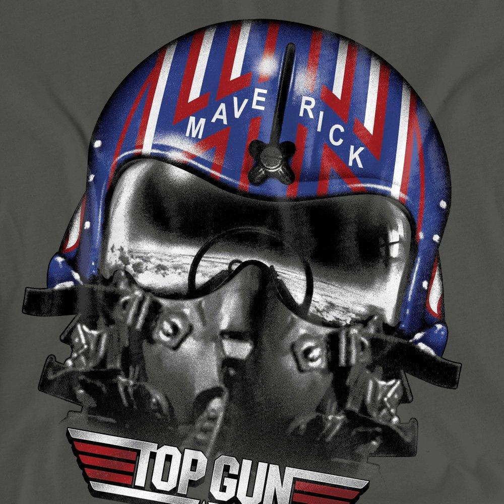 Charcoal - Top Gun - Top Gun Maverick Helmet Ladies T Shirt Charcoal - 2