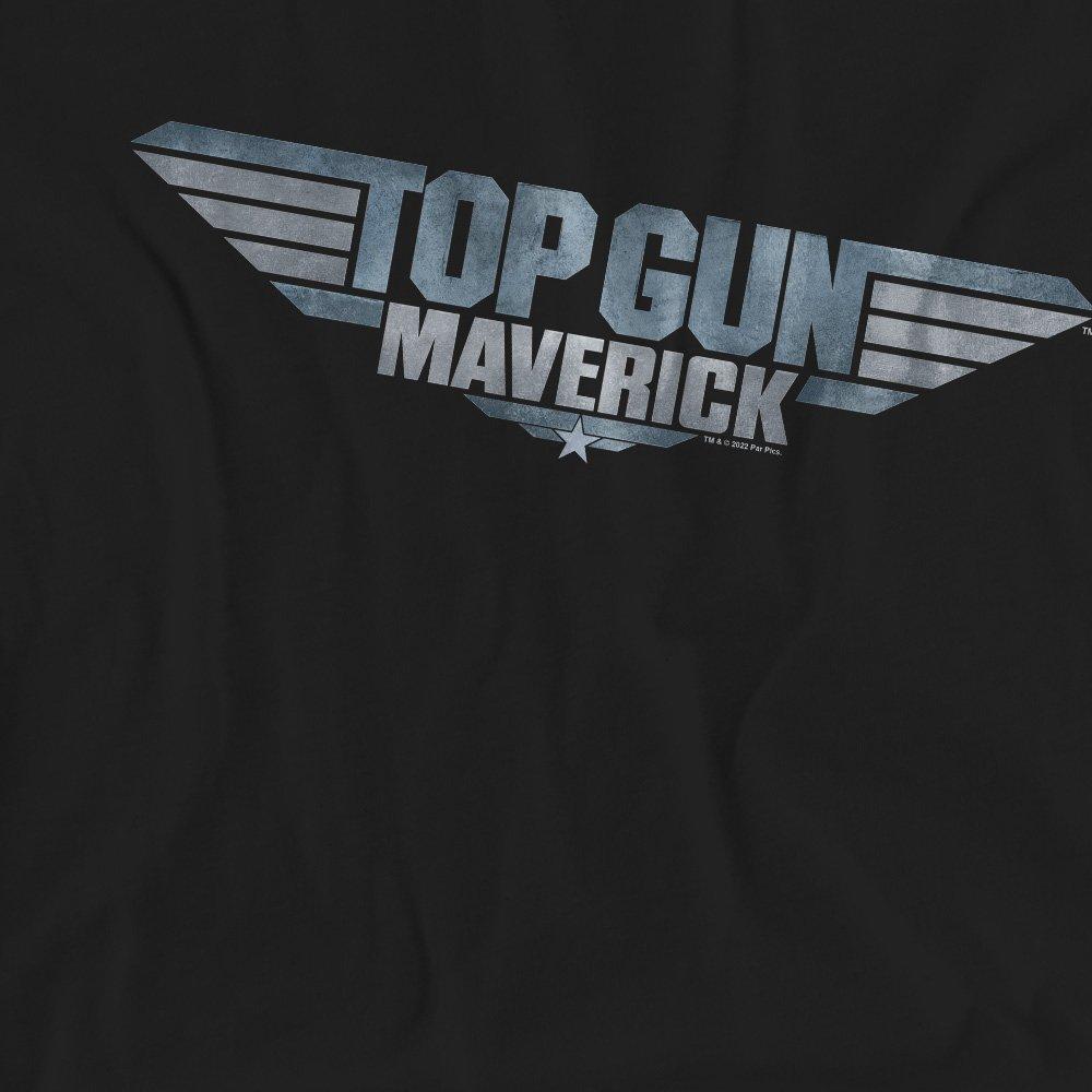 Black - Top Gun - Top Gun: Maverick Maverick Logo Ladies T Shirt Bl - 2
