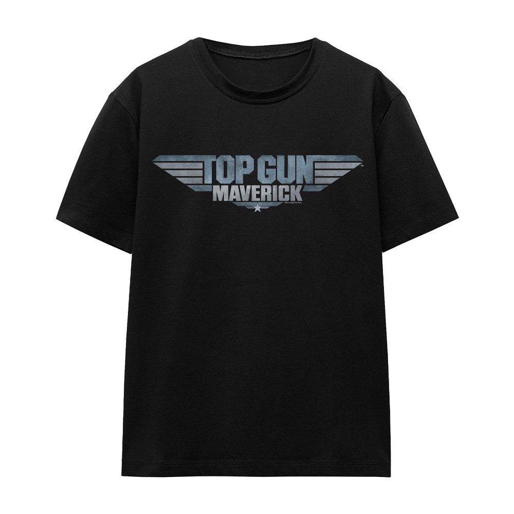 Black - Top Gun - Top Gun: Maverick Maverick Logo Ladies T Shirt Bl - 4