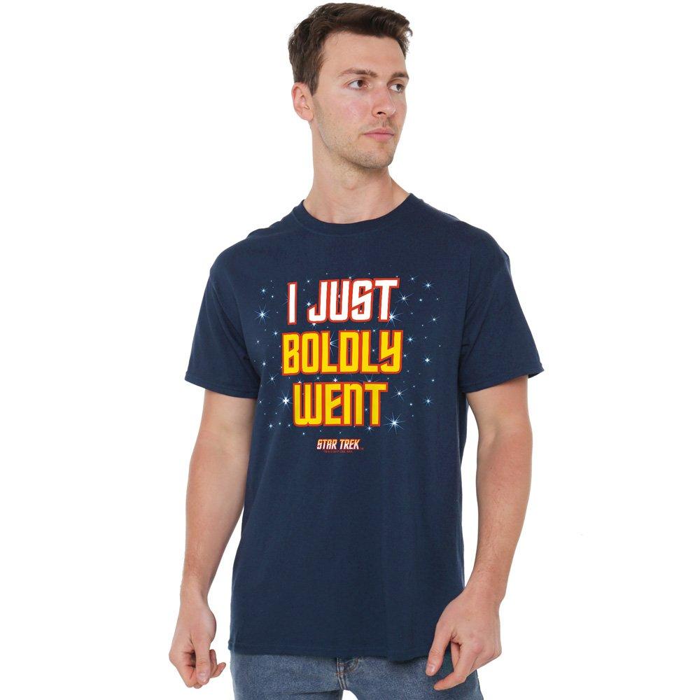 Navy - Star Trek - Star Trek Boldly Went T-Shirt Navy - 1