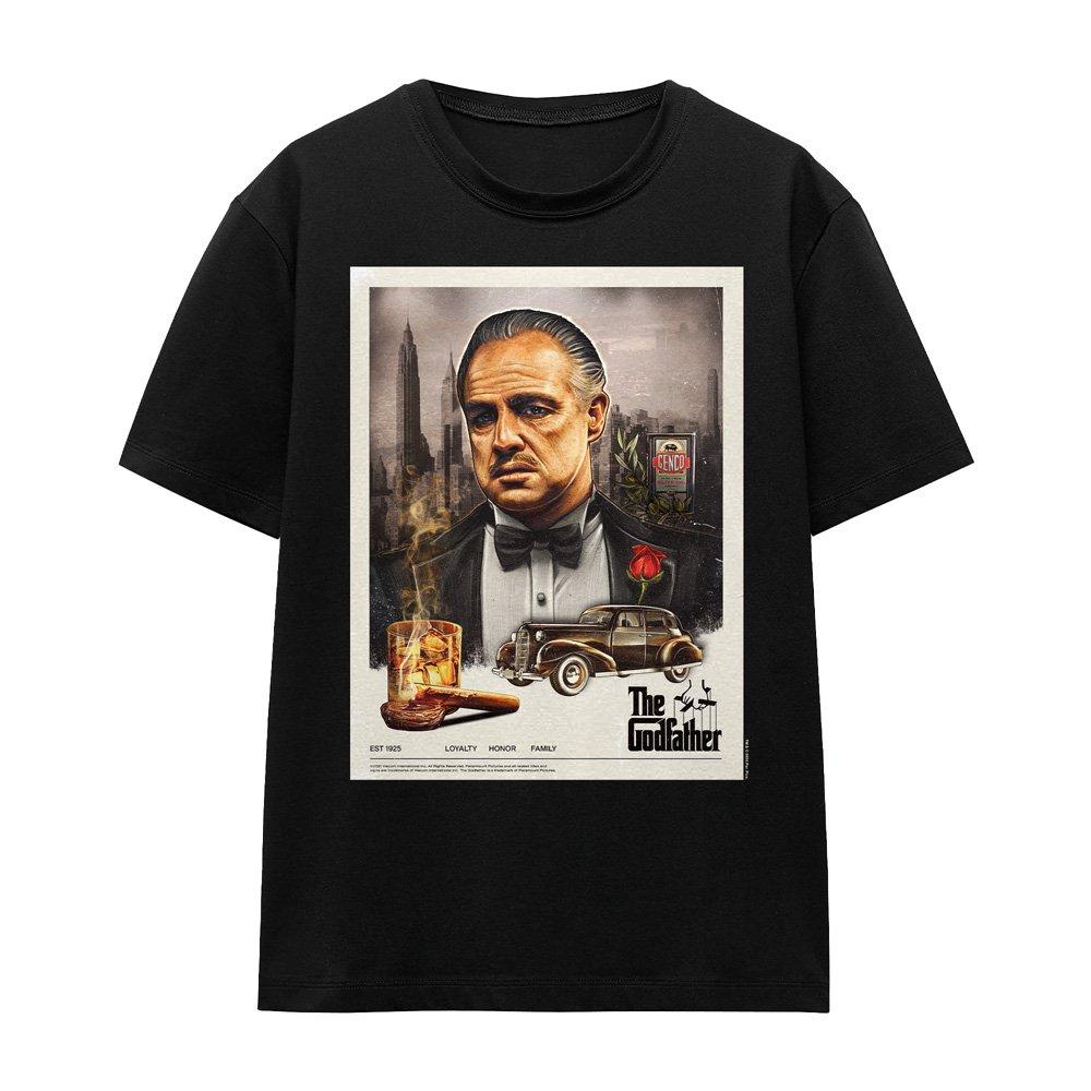 Black - Other - Godfather Vintage Poster T-Shirt Black - 4