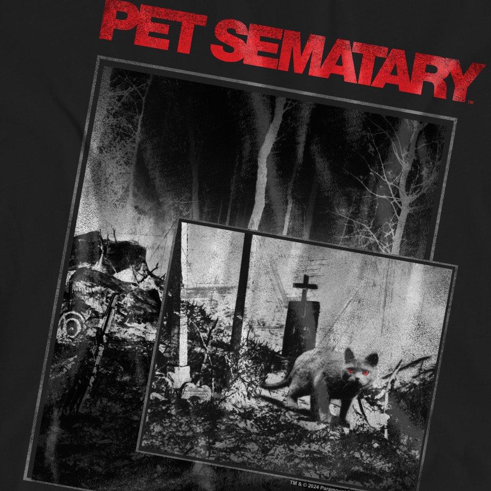 Black - Other - Pet Sematary Cat Poster T-Shirt Black - 2