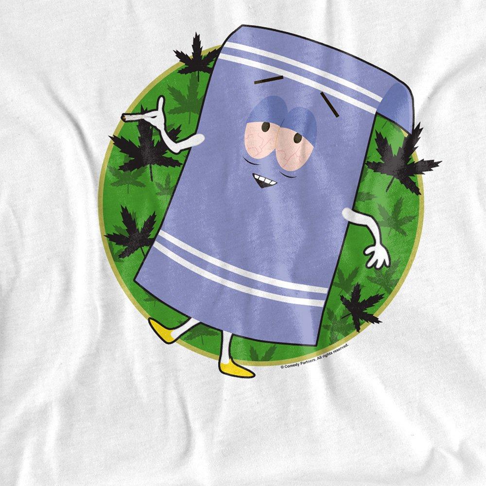 White - South Park - South Park Towelie Long Sleeve T-Shirt White - 2