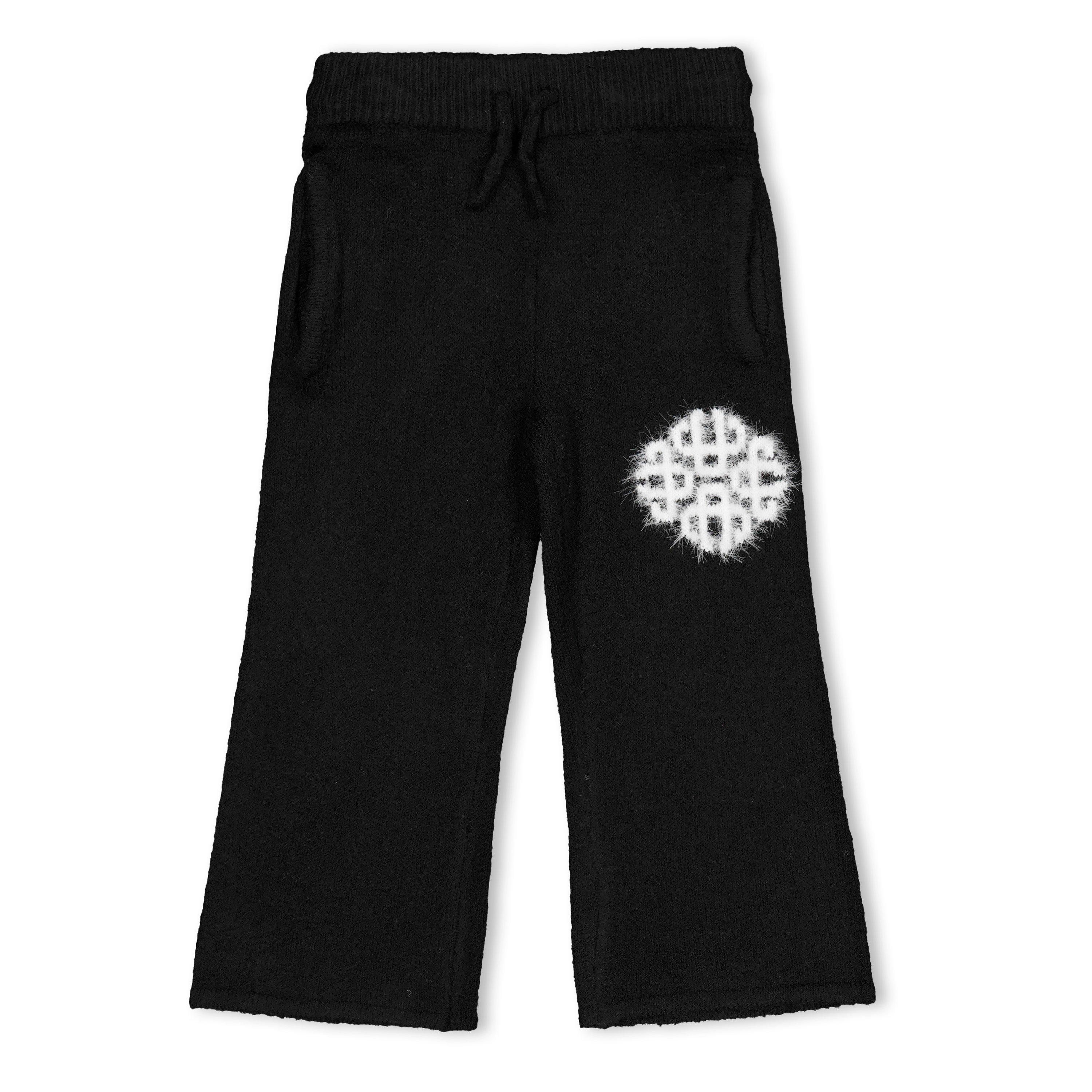 Black - The Couture Club - Couture Fluffy Jog Jn64 - 1
