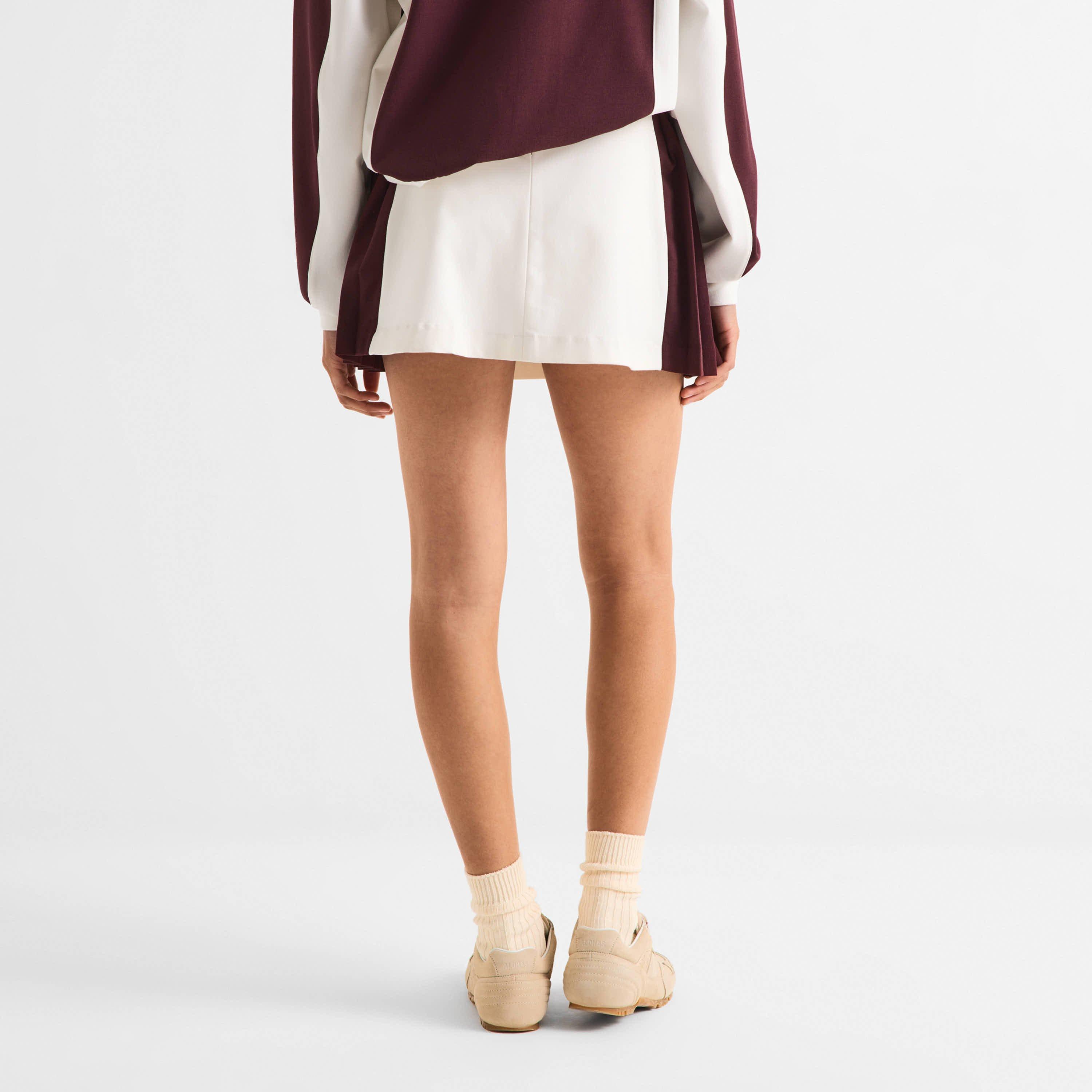 White/Burgundy - Slazenger - Off-Court Women’s Afterplay Twill Skort - 4
