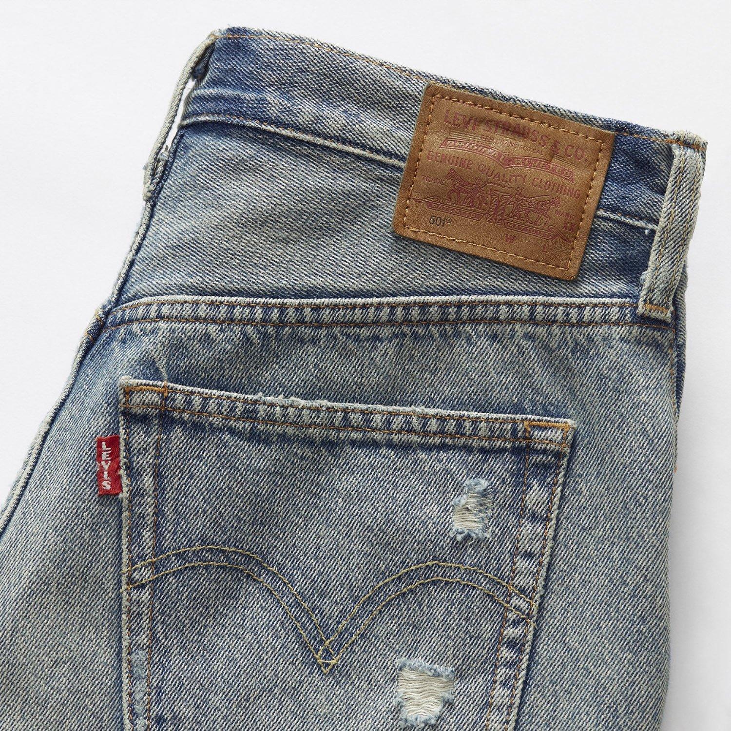 Vague Finish - Levis - Levis 501 Original Short Vague Finis - 5