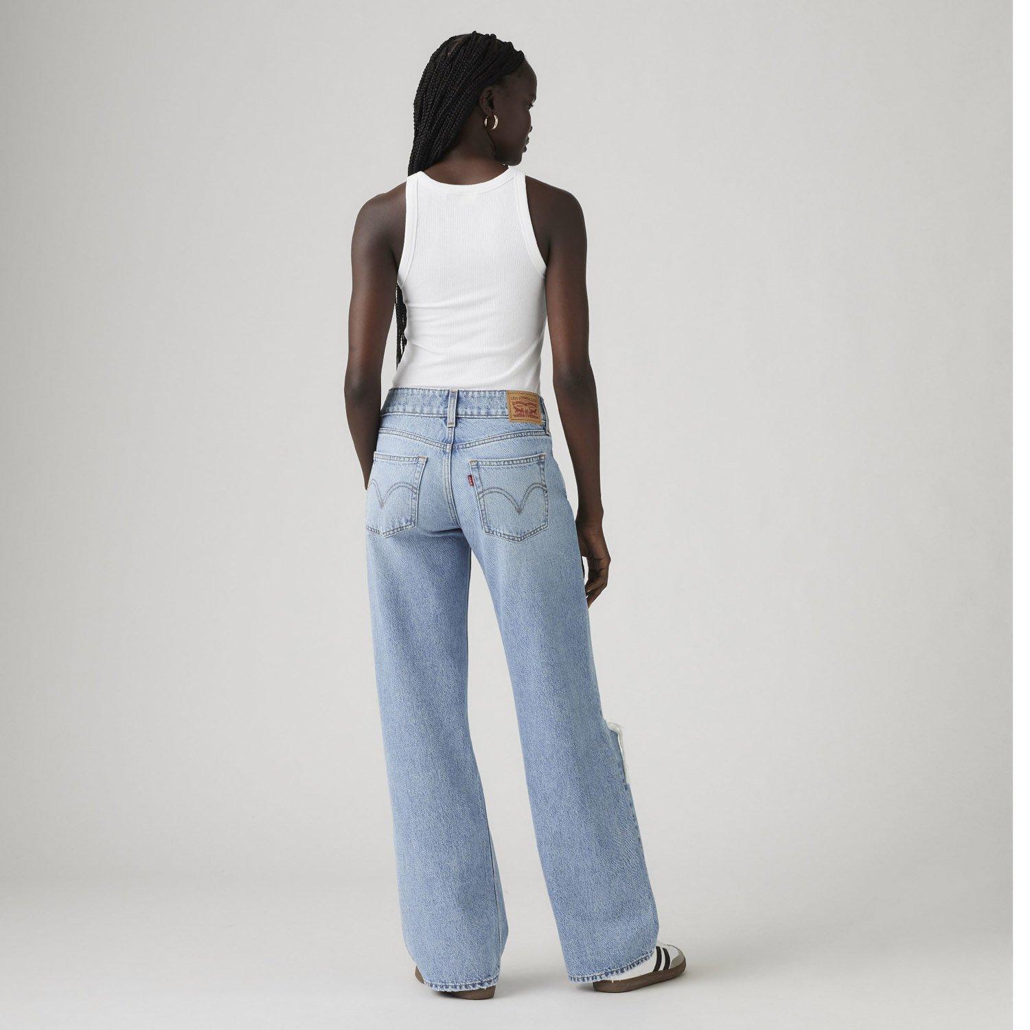 Table Talk W Dx - Levis - Women's Superlow Loose Wide Leg Jeans - 5