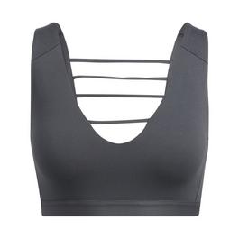 adidas Yoga Studio Luxe Light Support Bra Womens Low Impact Sports