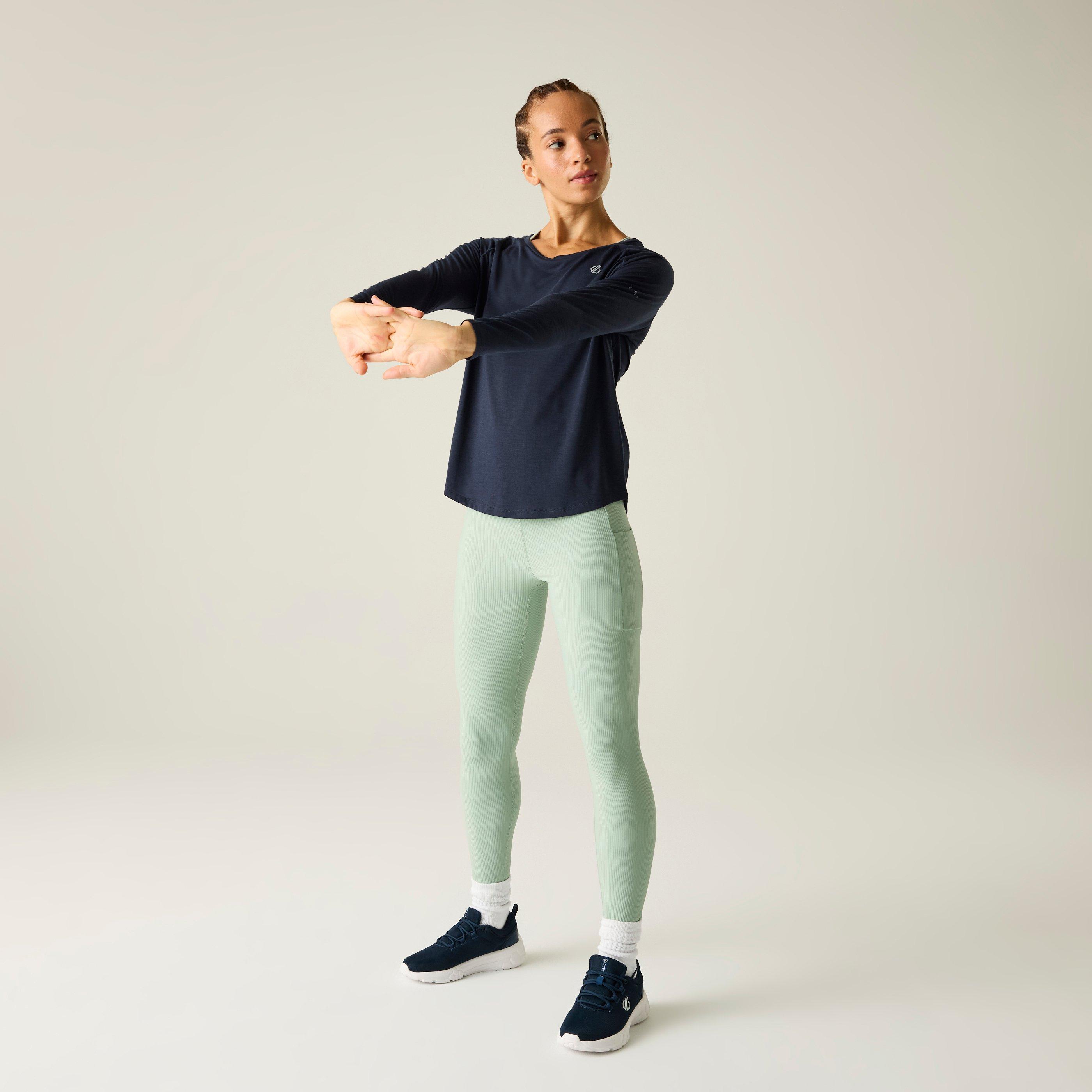 Navy - Dare 2b - Womens Nimble Long Sleeve Quick-Drying T-Shirt - 3