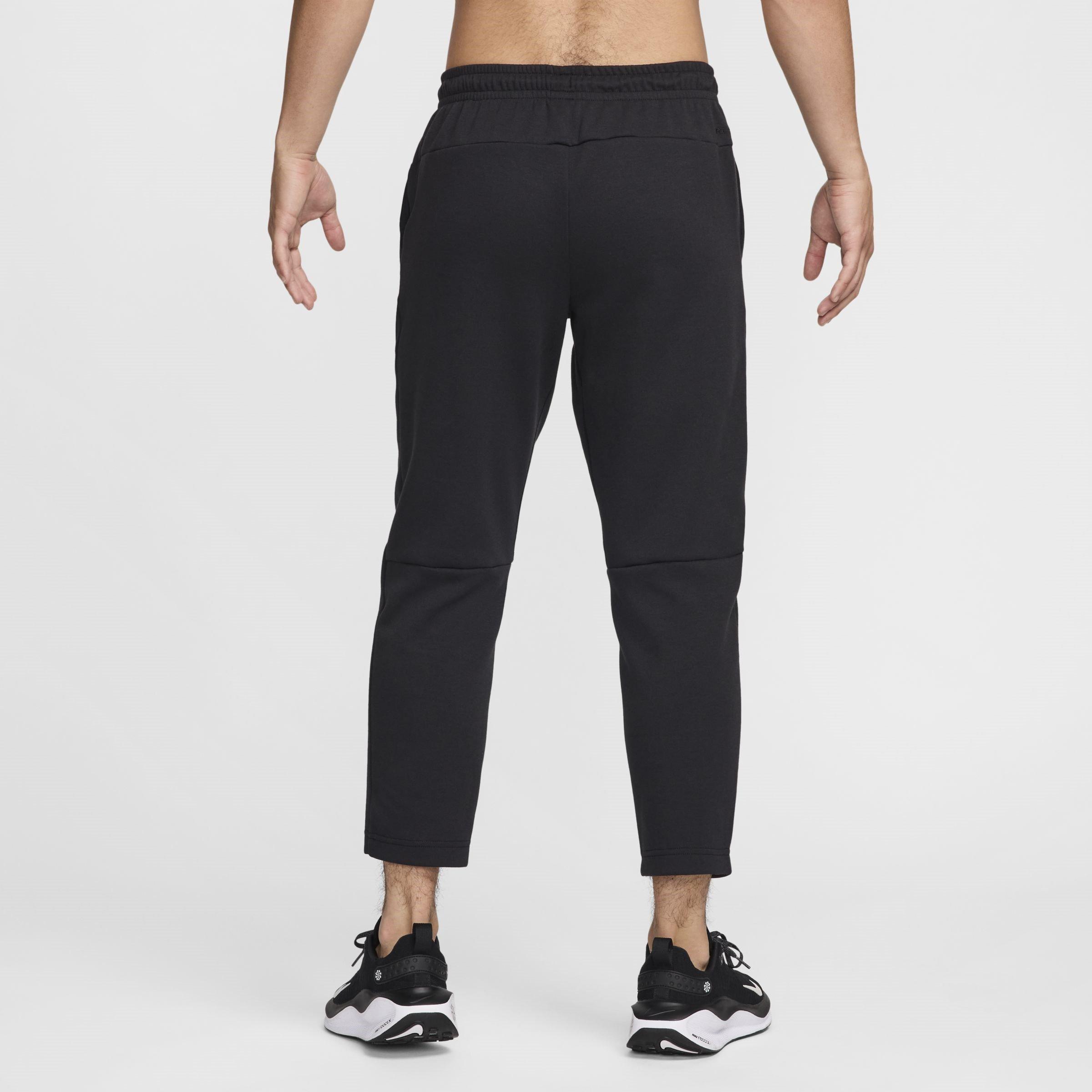 Black/Black - Nike - Primary Fleece Mens Dri-FIT UV Tapered Performance Pants - 2