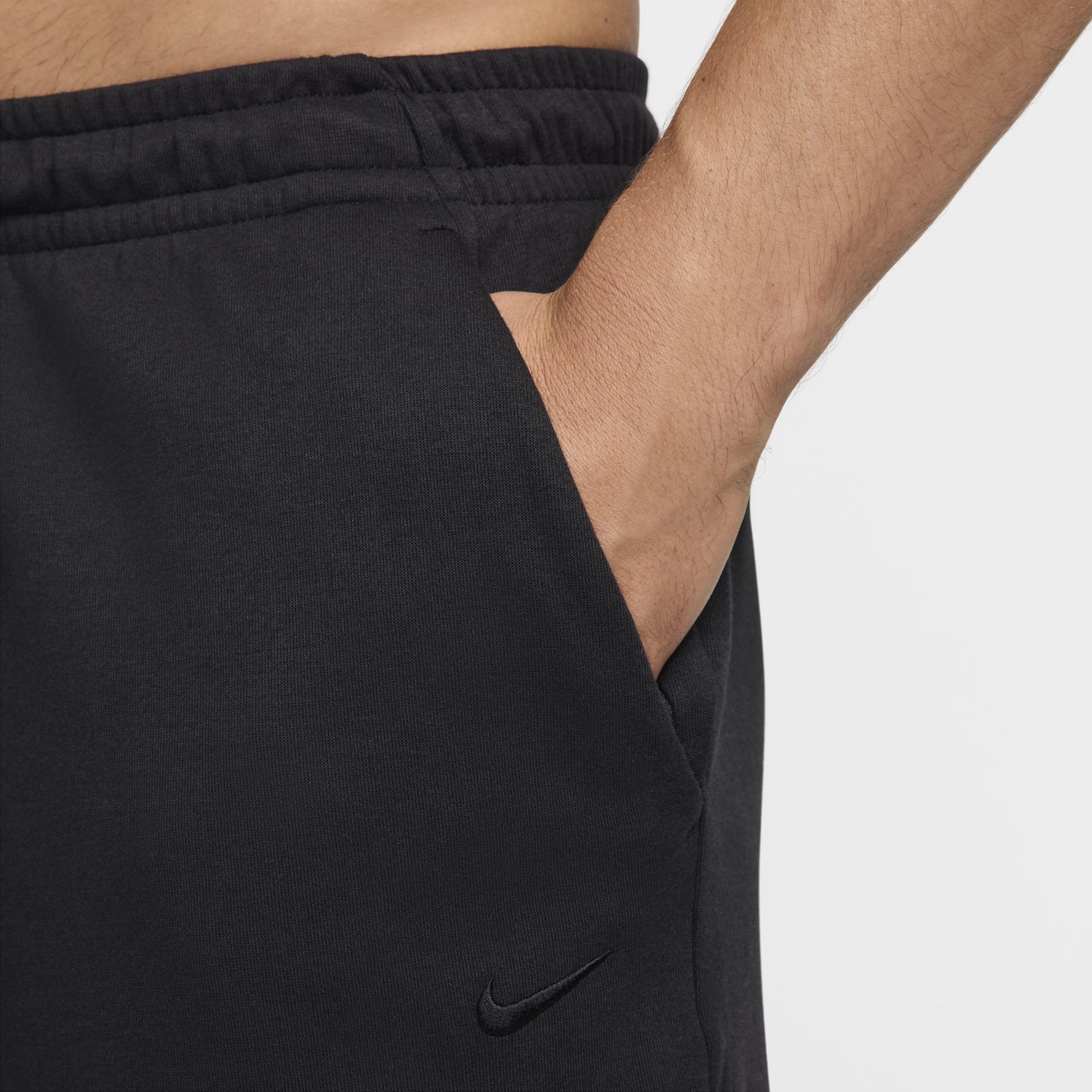 Black/Black - Nike - Primary Fleece Mens Dri-FIT UV Tapered Performance Pants - 3