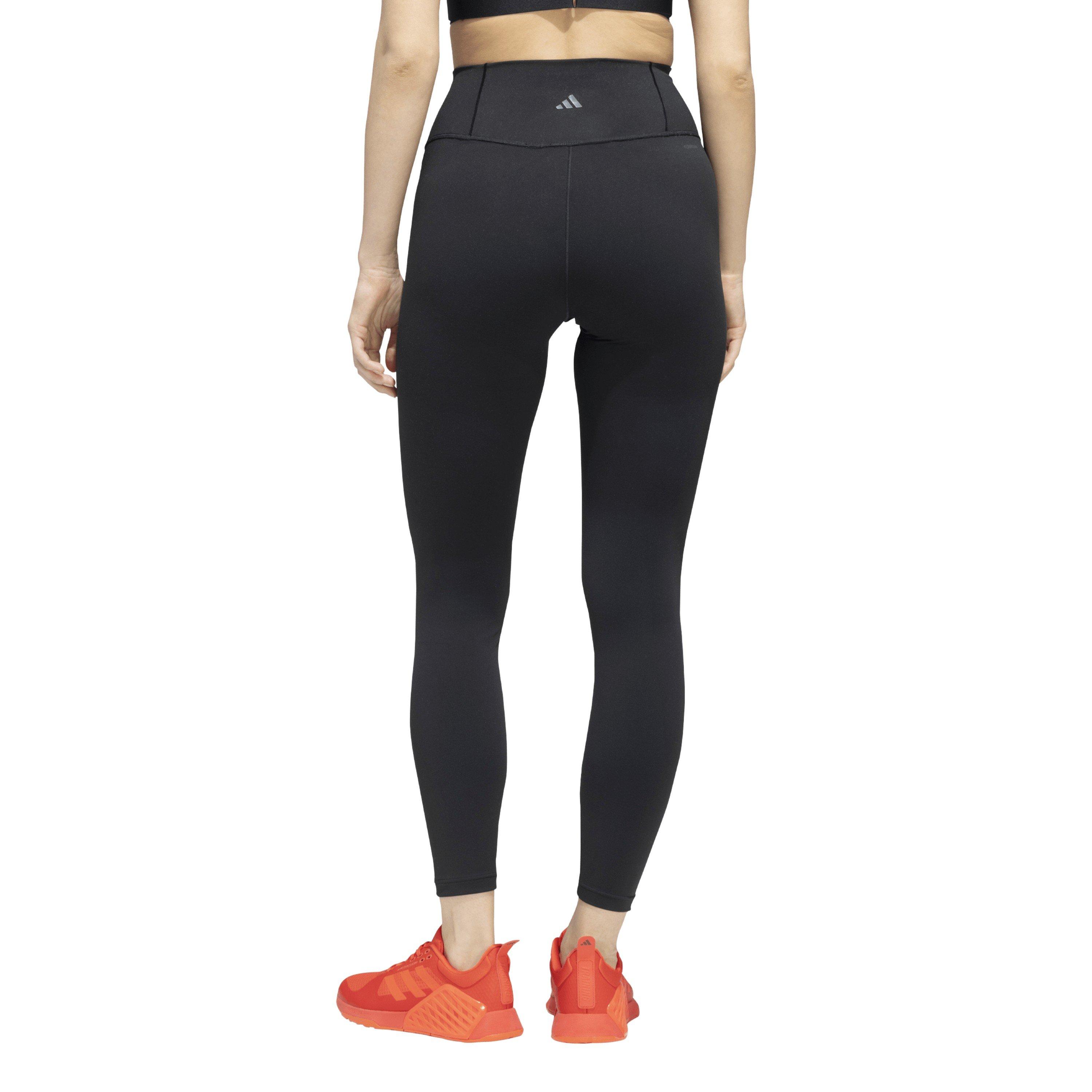 Noir - adidas - All Me 7/8 L Gym Legging Womens - 3