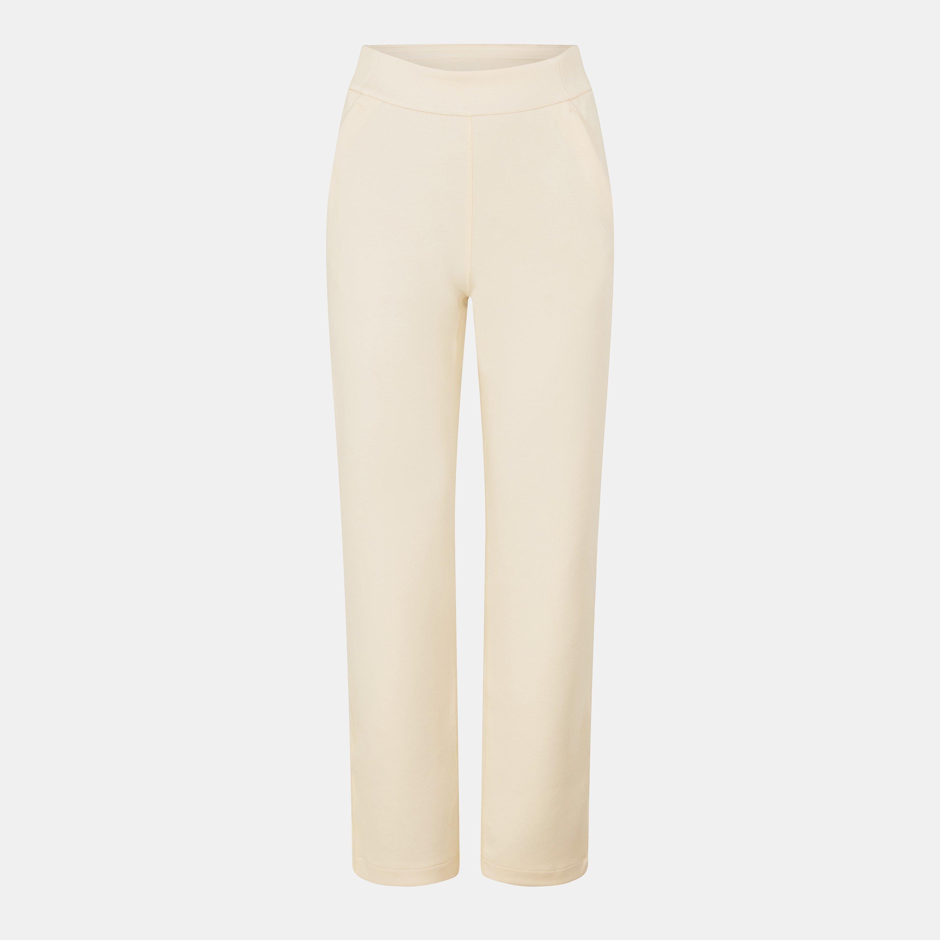 Light Ivory - Lululemon - Women's Sweat-Wicking Compression Performance Gym Leggings - 1