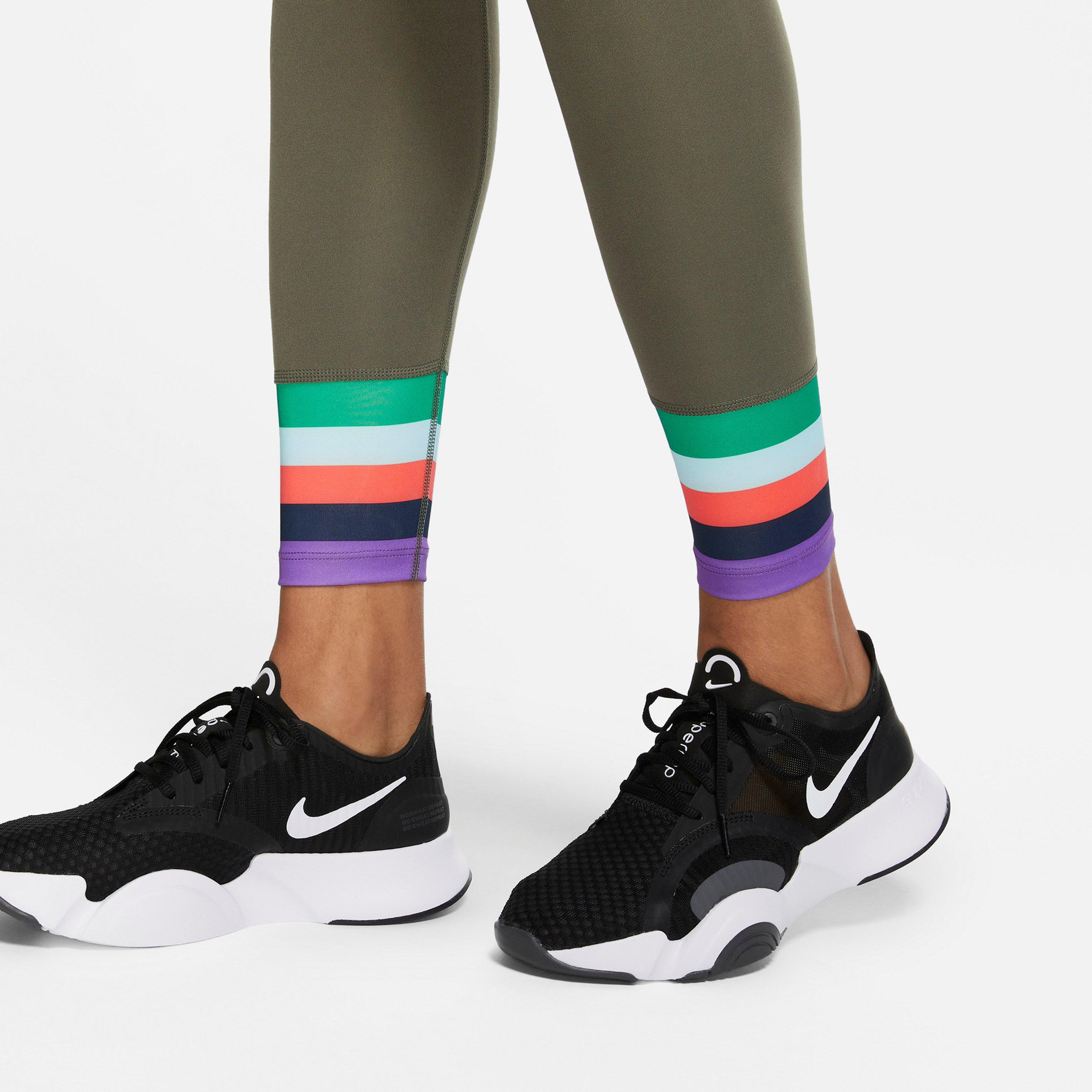 TWILIGHT MARSH/ - Nike - One Icon Clash 7/8 Tights Womens - 8