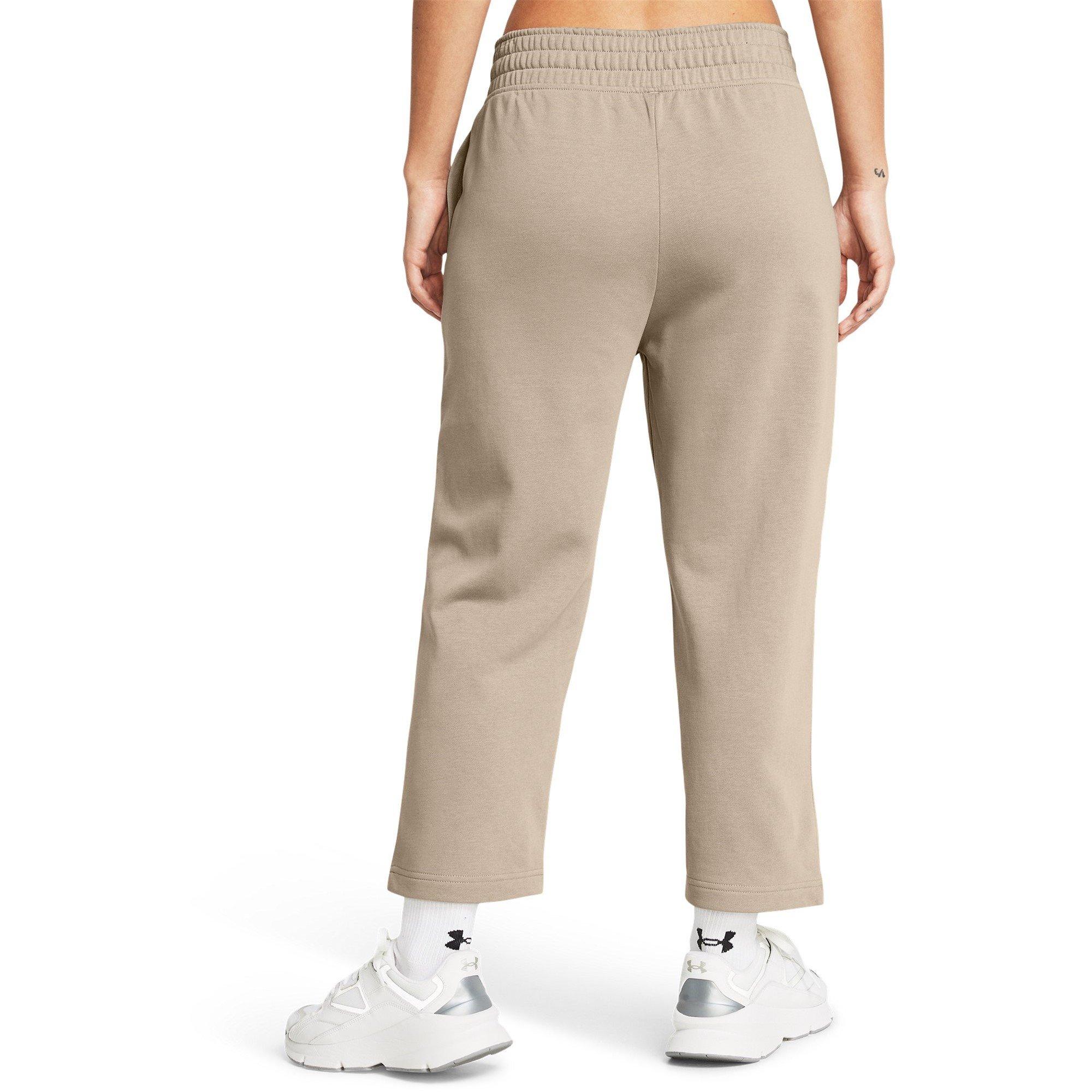Bruin - Under Armour - Armour Ua Rival Terry Crop Wide Leg Tracksuit Bottom Womens - 4