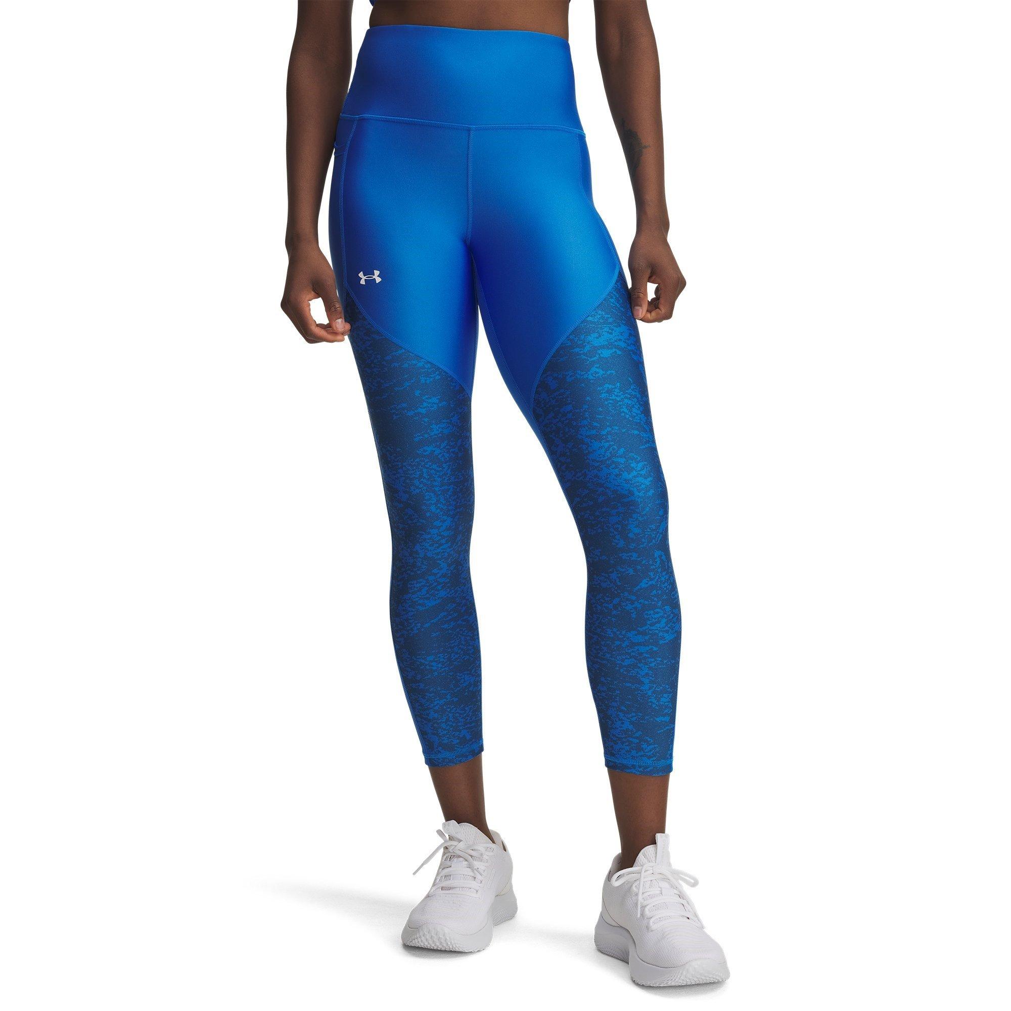 Under Armour Women's Tech Panel Performance Gym Legging - Blue Atlantis - 10 (S)