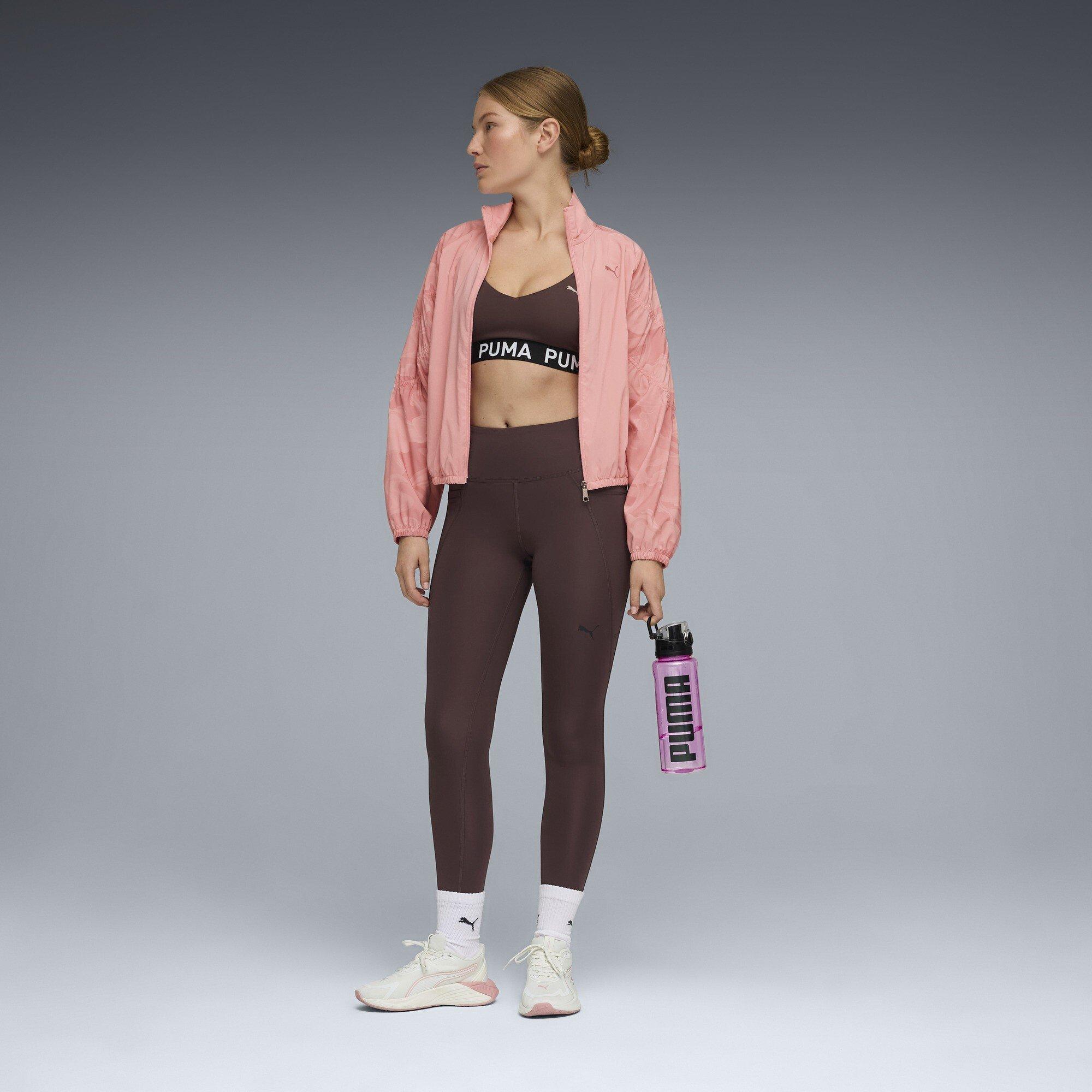 Chocolate Brown - Puma - Women's Tad Ess 7/8 Performance Gym Leggings - 5