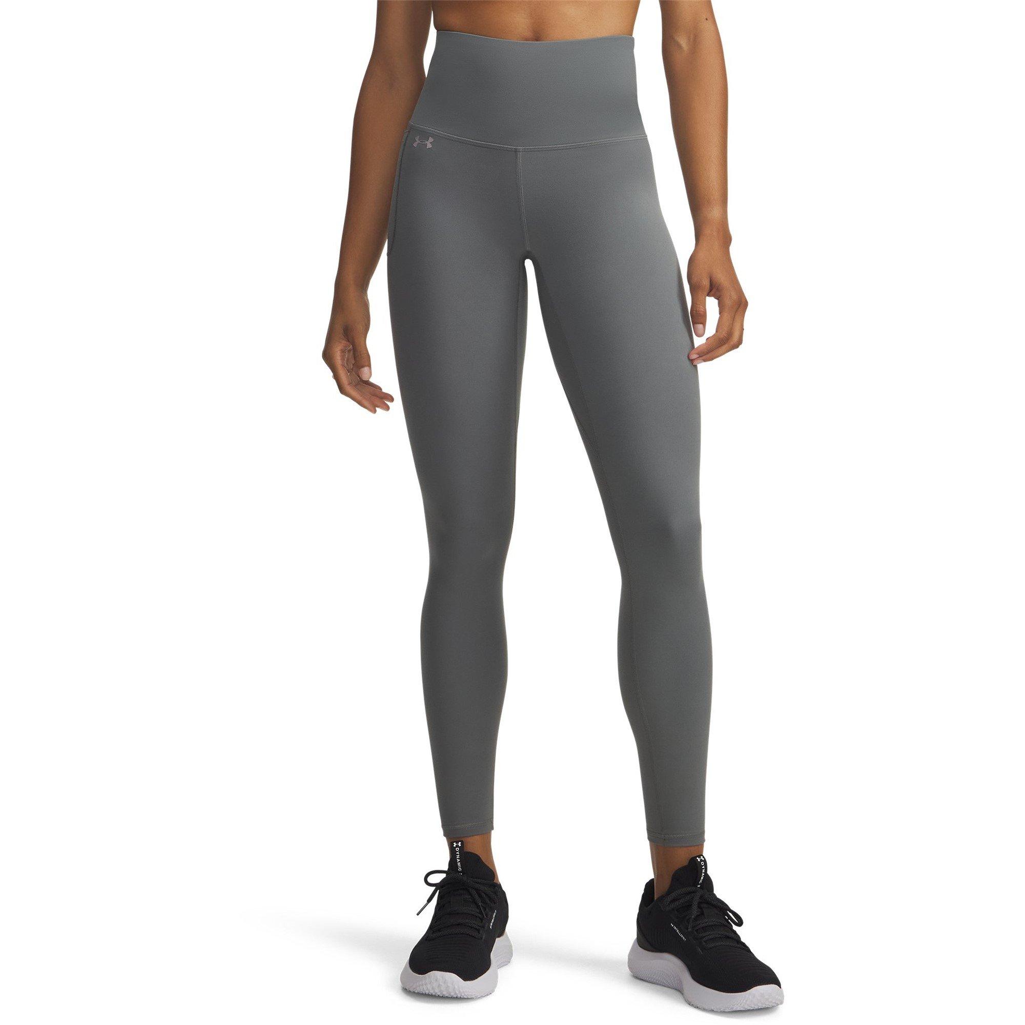 Under Armour Women's Motion Performance Gym Legging - Green/Titanium - 12 (M)