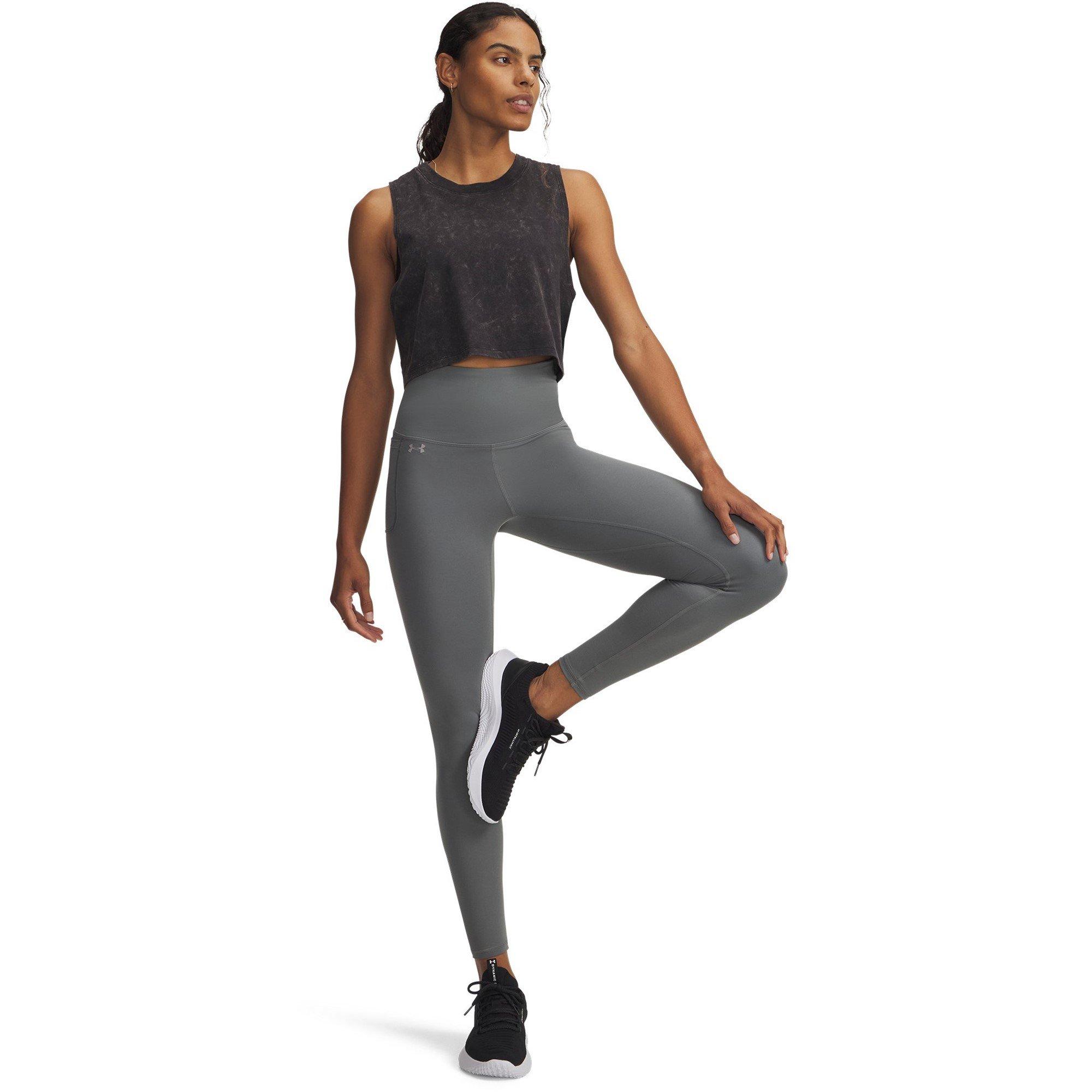 Green/Titanium - Under Armour - Women's Motion Performance Gym Legging - 3