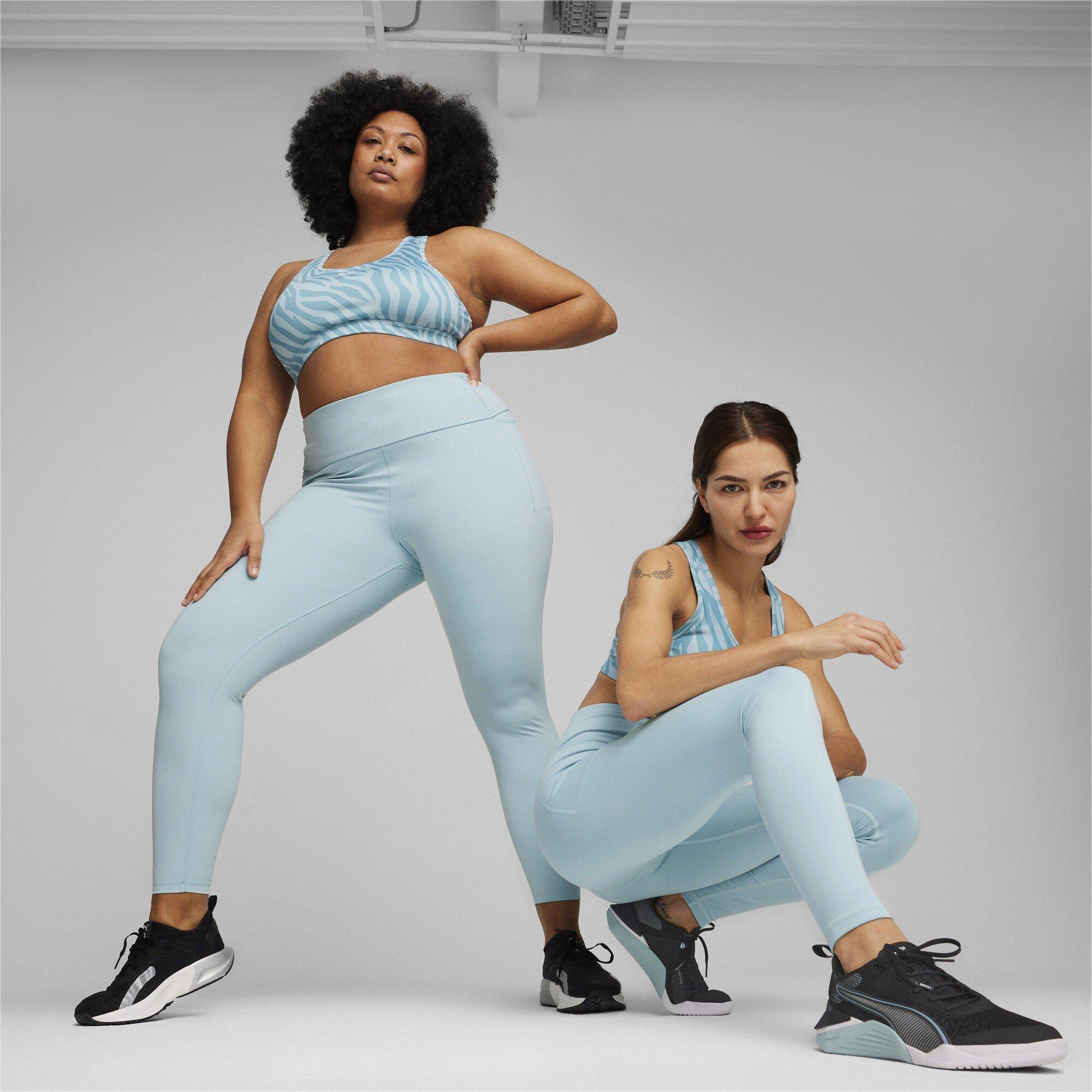 Turquoise Surf - Puma - Performance Gym Leggings - 2