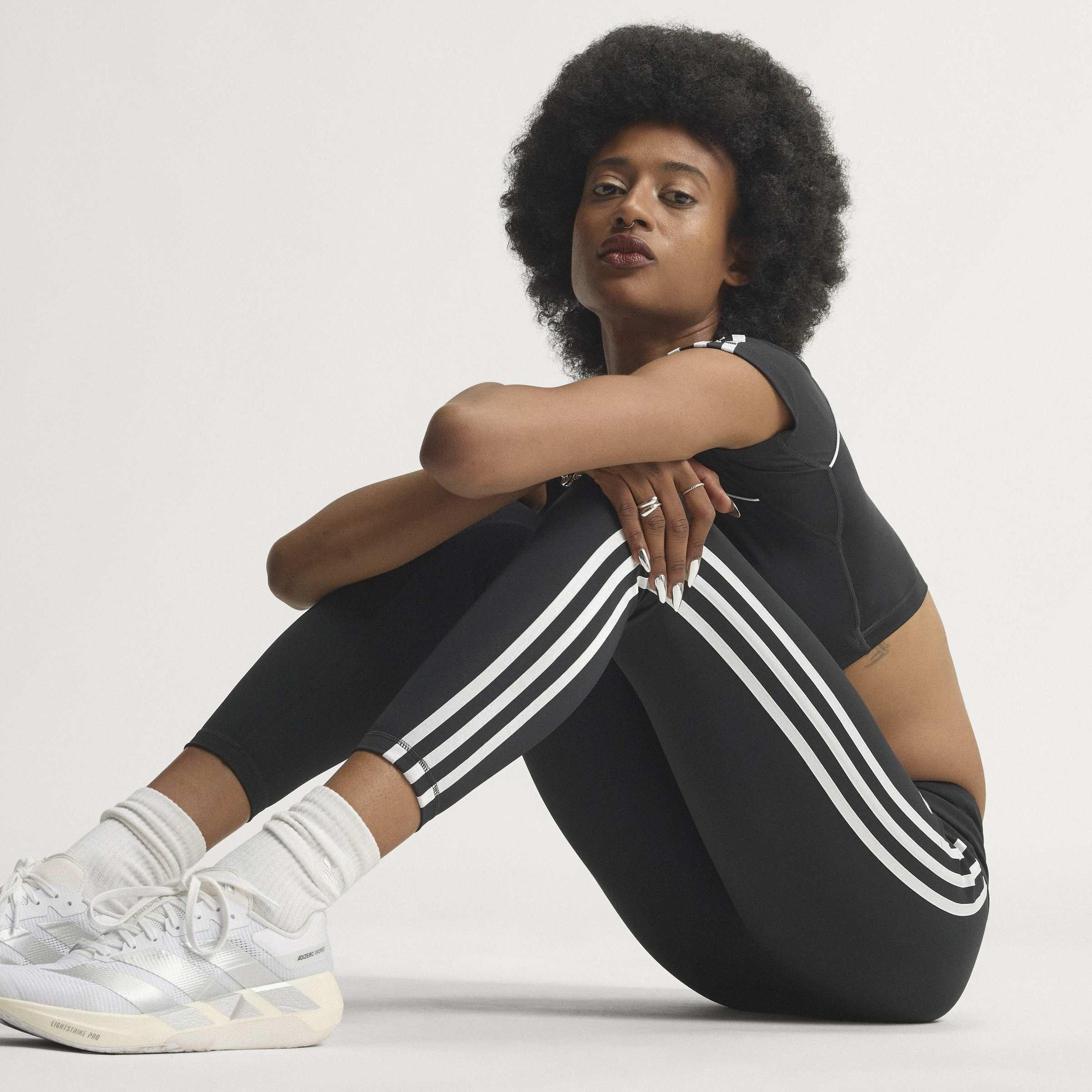 Crno/Bijelo - adidas - Adidas Originals Sport Tights Womens - 12