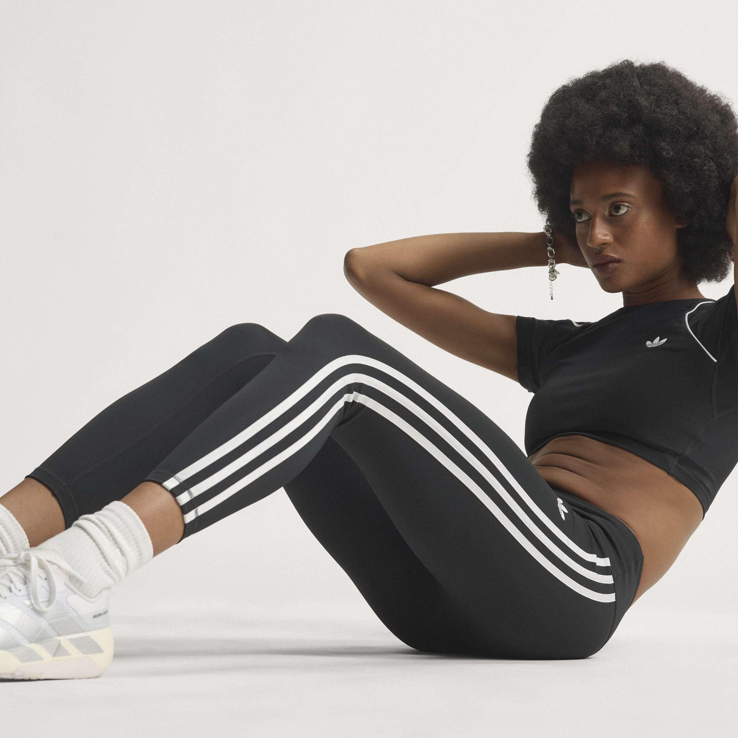 Crno/Bijelo - adidas - Adidas Originals Sport Tights Womens - 8