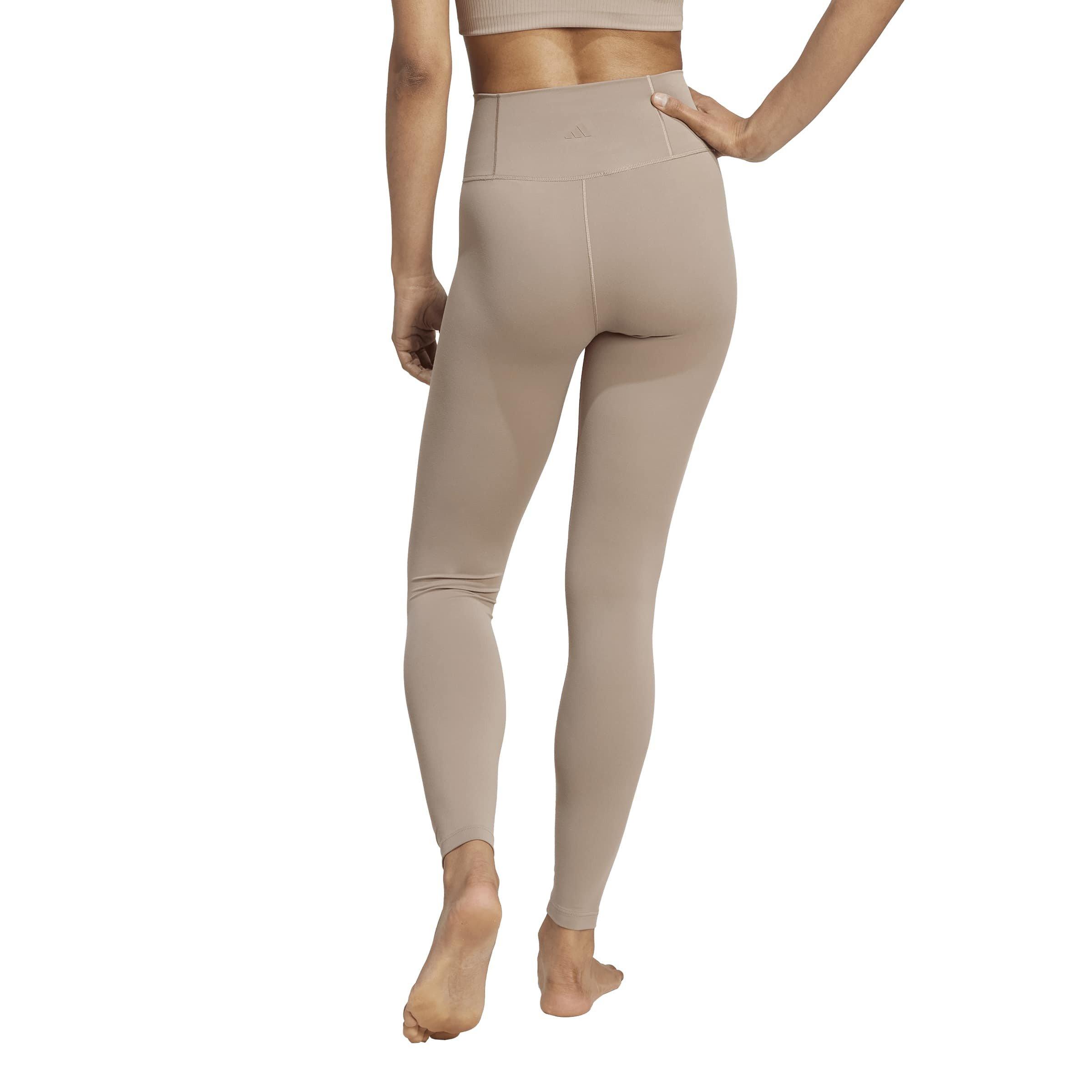 Chabrn/Chabrn - adidas - Women's All Me AEROREADY 7/8 Slim-Fit High-Waisted Leggings - 3