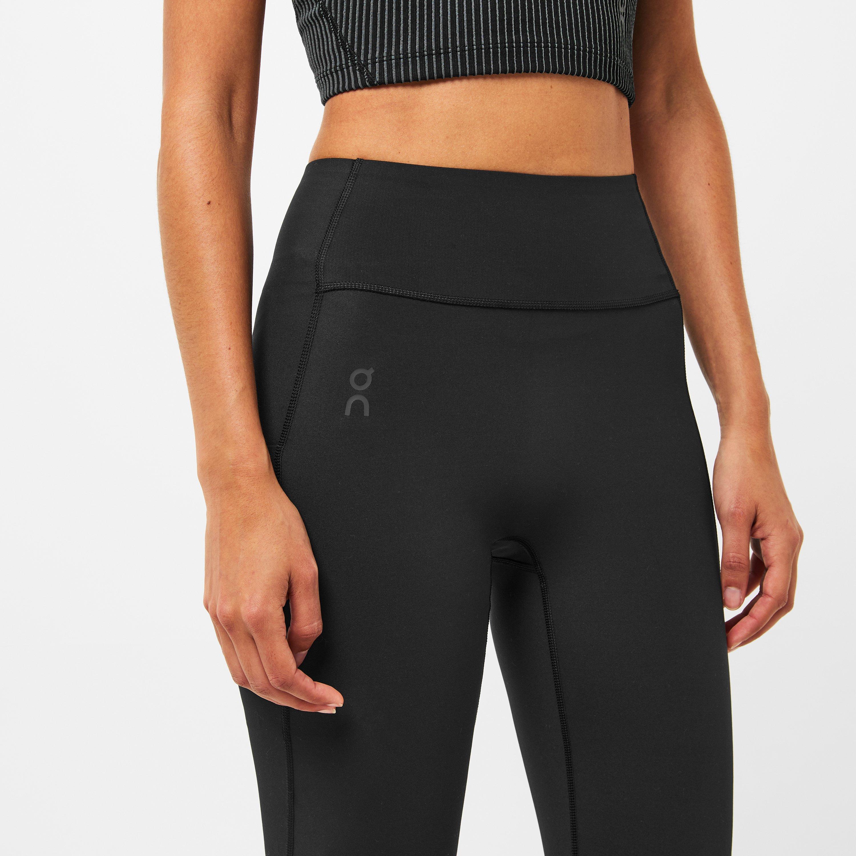 Black - On - Women's Performance Tights - 5