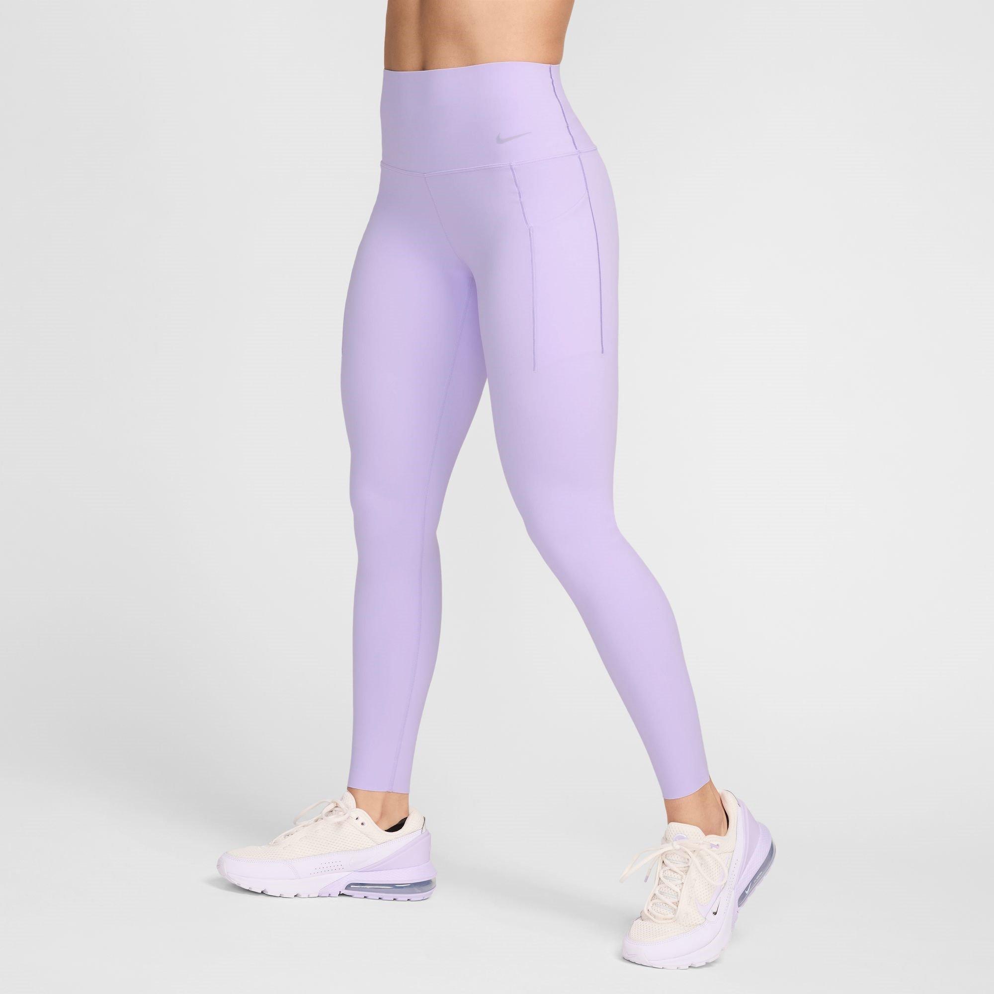 Lilac/Black - Nike - Women's Performance Gym Legging - 1