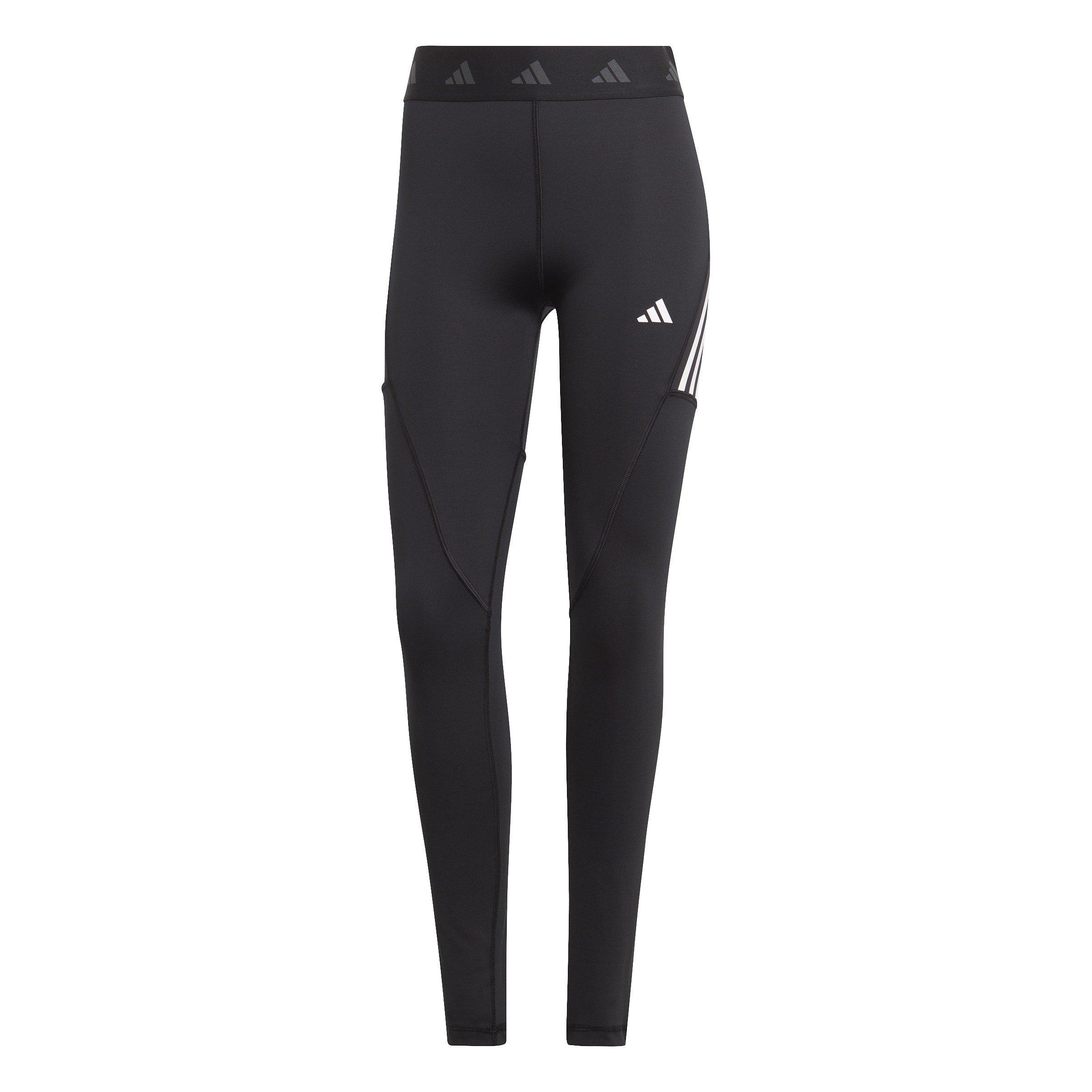 Black/Carbon - adidas - Women's Techfit Hyperglam Performance Gym Legging - 1