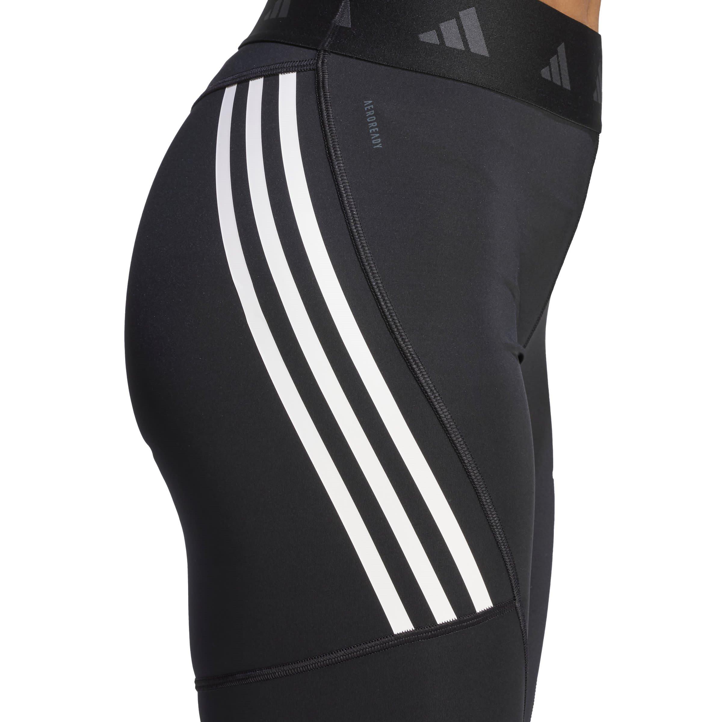 Black/Carbon - adidas - Women's Techfit Hyperglam Performance Gym Legging - 6