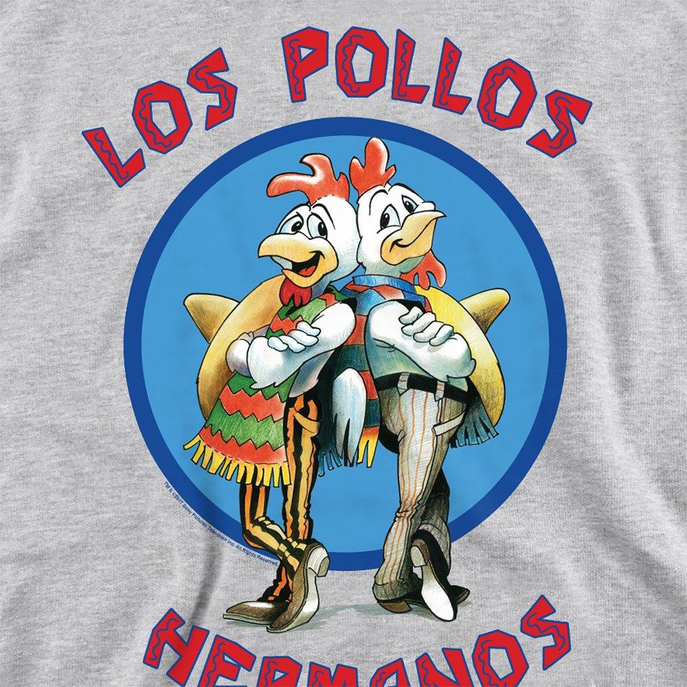 Grey - Breaking Bad - Breaking Bad Los Pollos Hermanos Sweatshirt Athle - 2