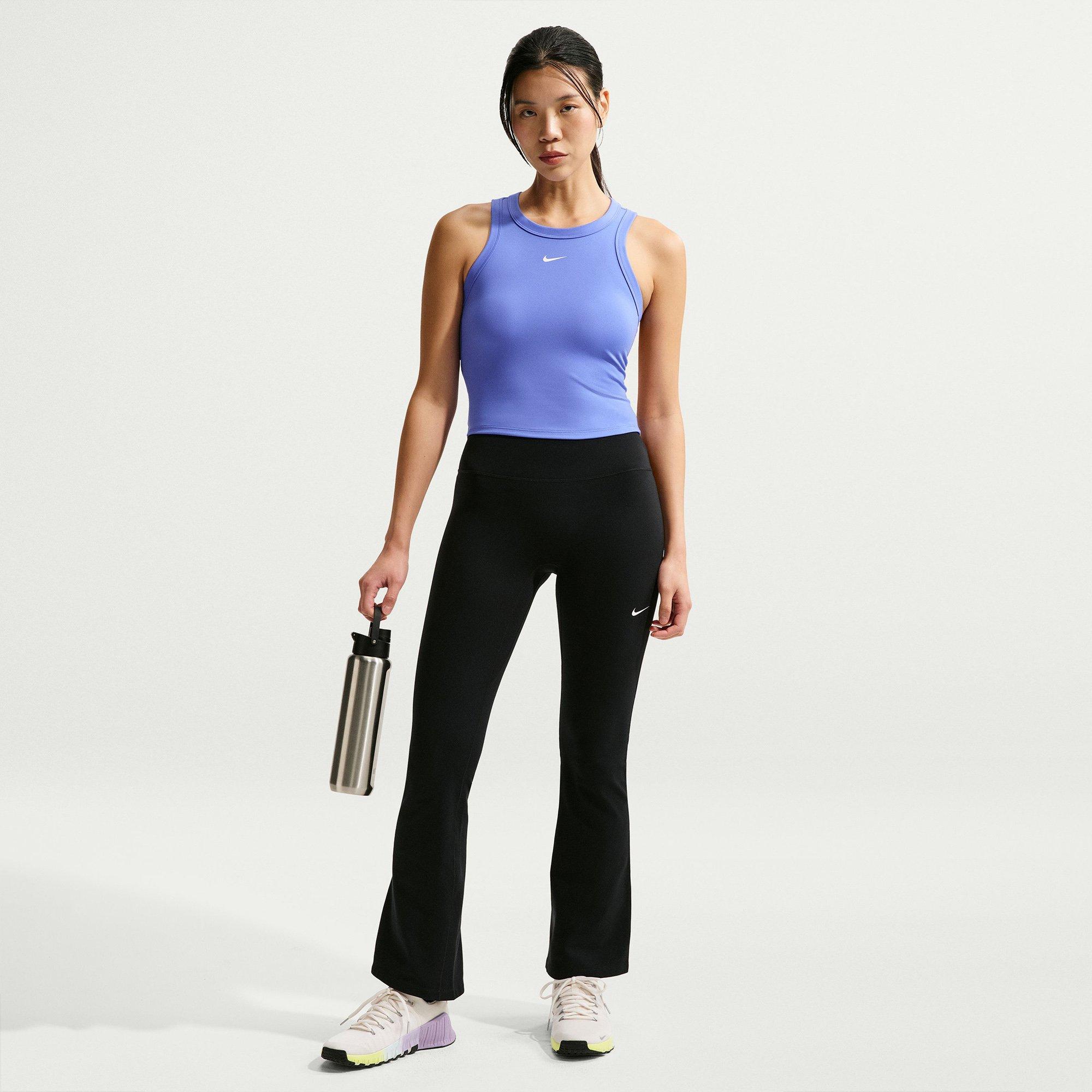 Black/White - Nike - Women's One Performance Tights - 4