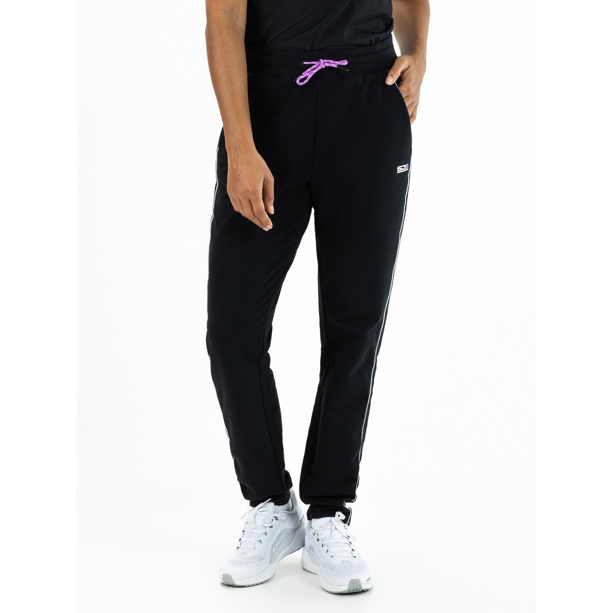 Black - Sjeng Sports - Women's Kaia Performance Tracksuit Bottoms - 1