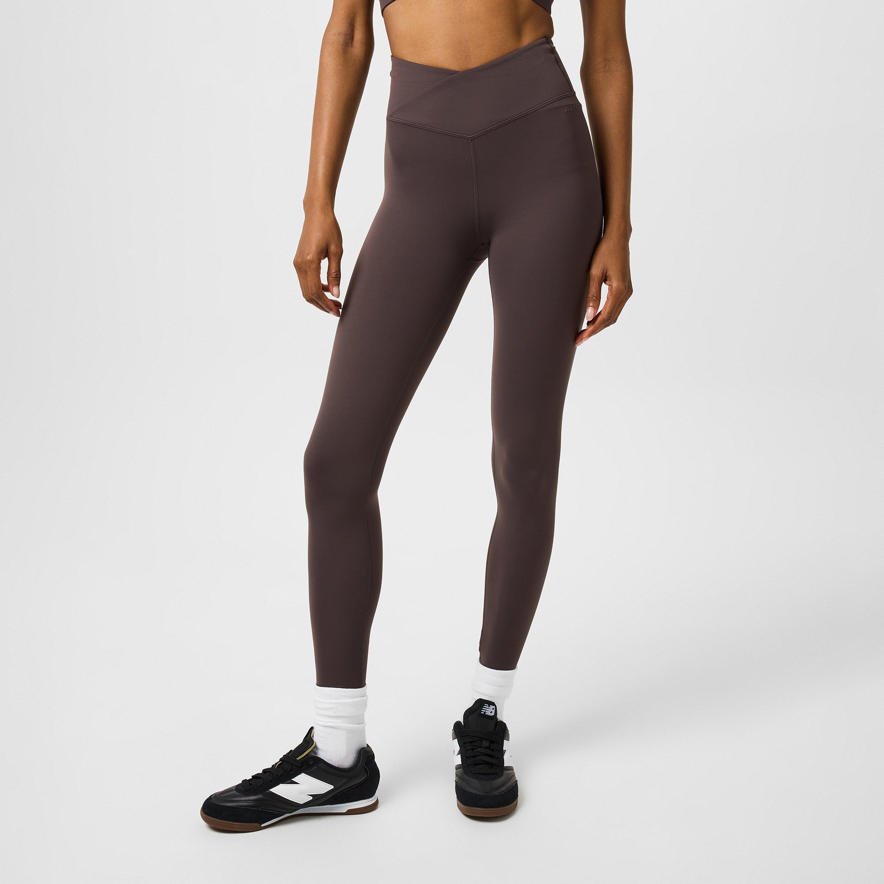 Espresso - USA Pro - Pro Crossover Legging Womens