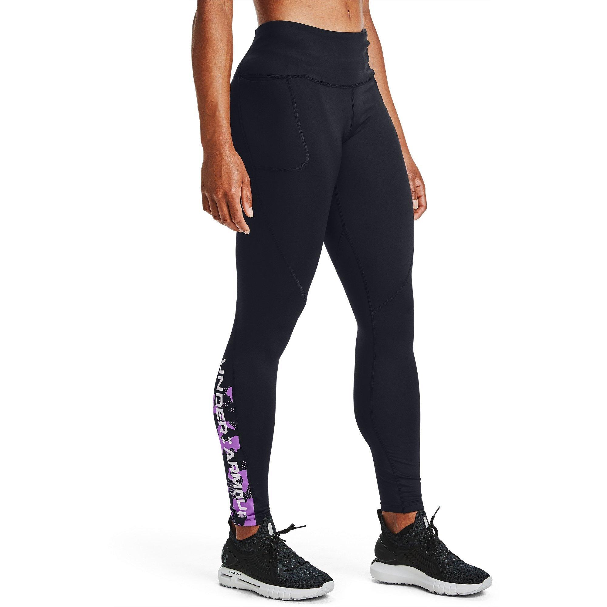 Blck/Exotic Blo - Under Armour - Armour CG Graphic Leggings - 2