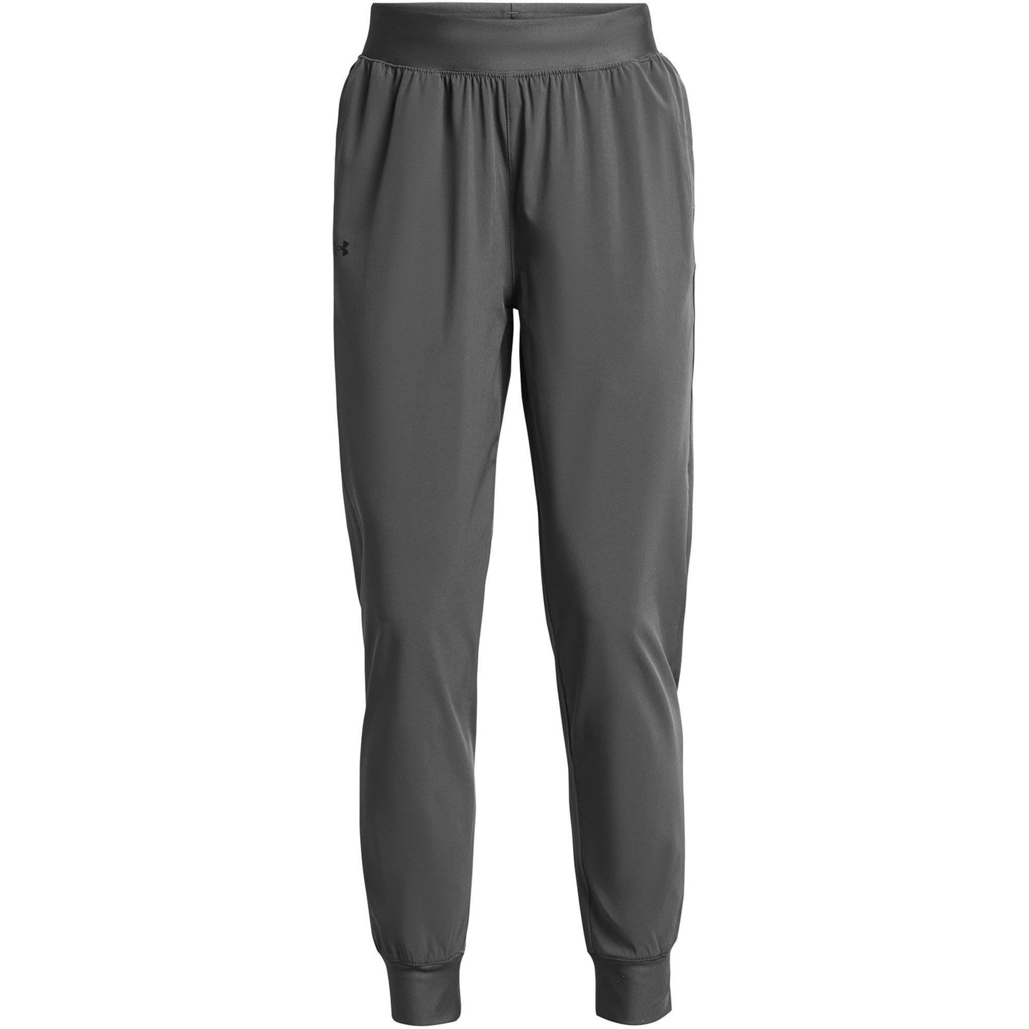 Under Armour Women's High Rise Woven Performance Tracksuit Bottom - Grey - 8 (XS)