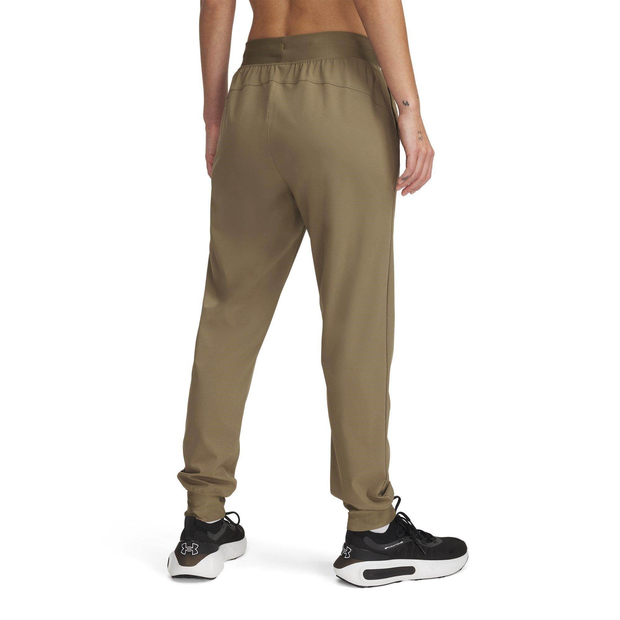 Brown - Under Armour - High Rise Woven Performance Tracksuit Bottom - 2