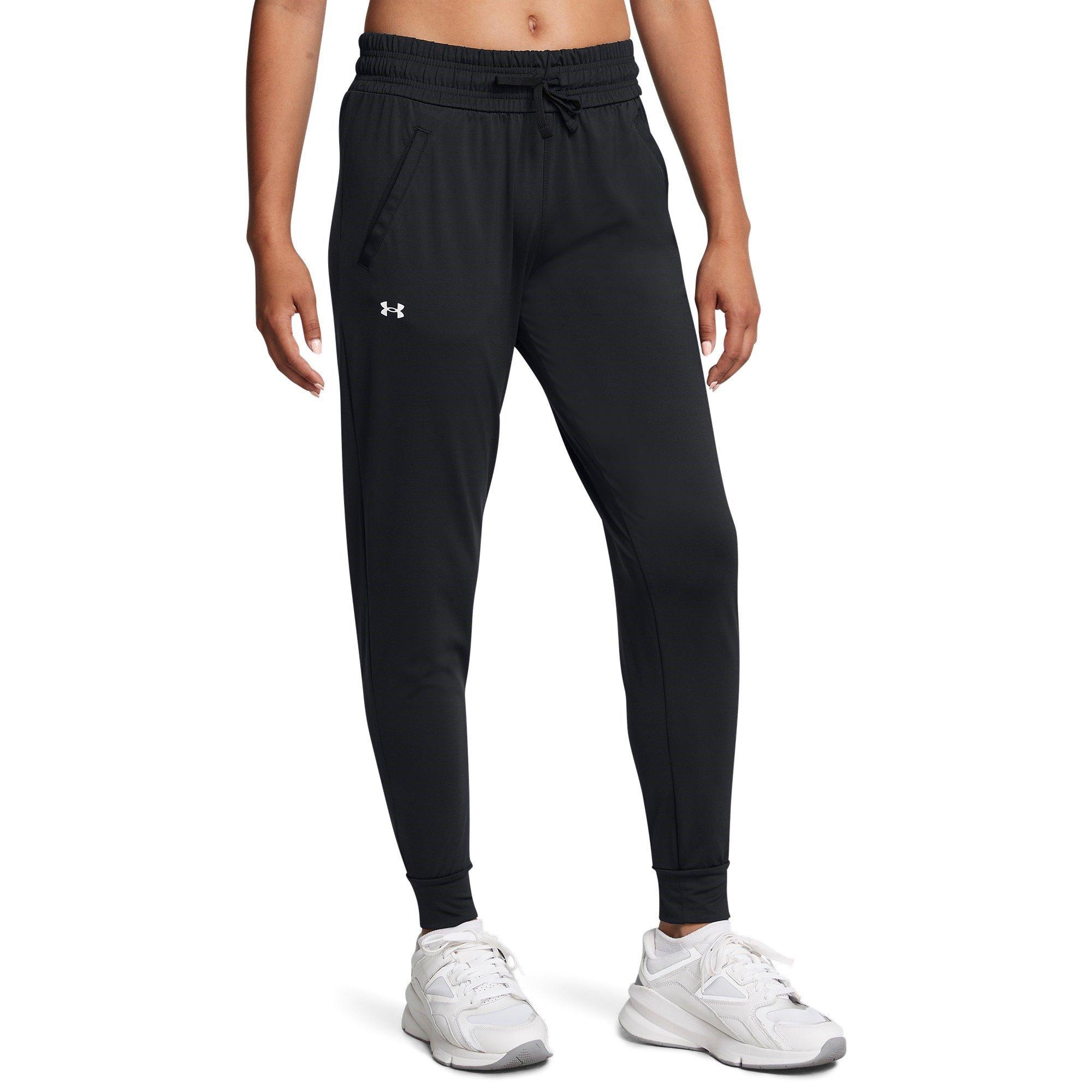 Black/White - Under Armour - Women's Performance Tracksuit Bottoms - 2